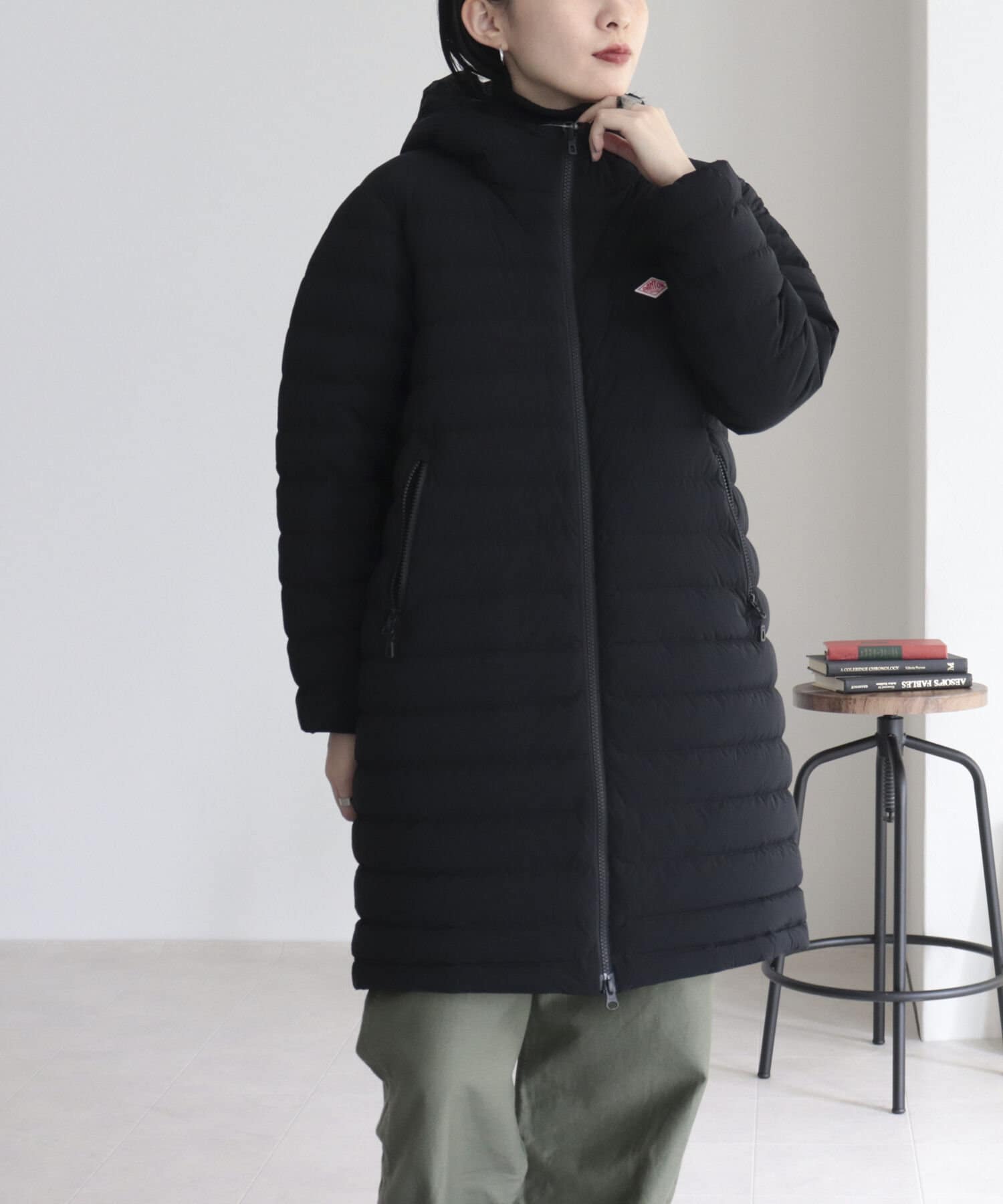 WEB限定】【DANTON】MIDDLE DOWN HOODED COAT | FREDY & GLOSTER