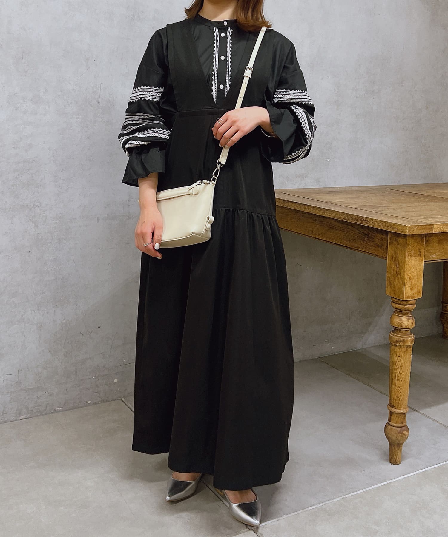 un dix cors(アンディコール) ２WAYフレアジャンスカ