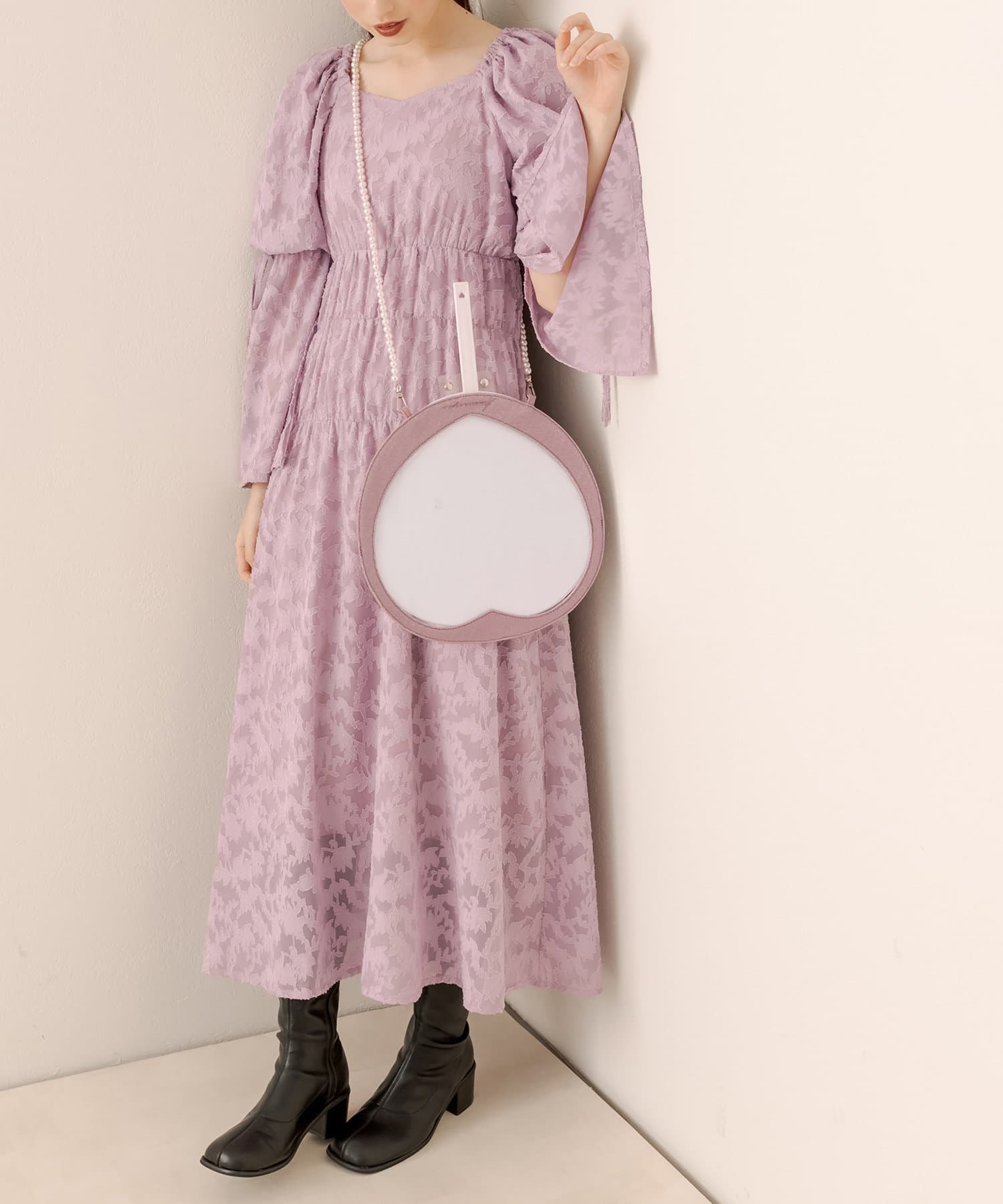 Staff考案 袖スリットシャーリングワンピース Olive Des Olive オリーブ デ オリーブ レディース Pal Closet パルクローゼット パルグループ公式ファッション通販サイト