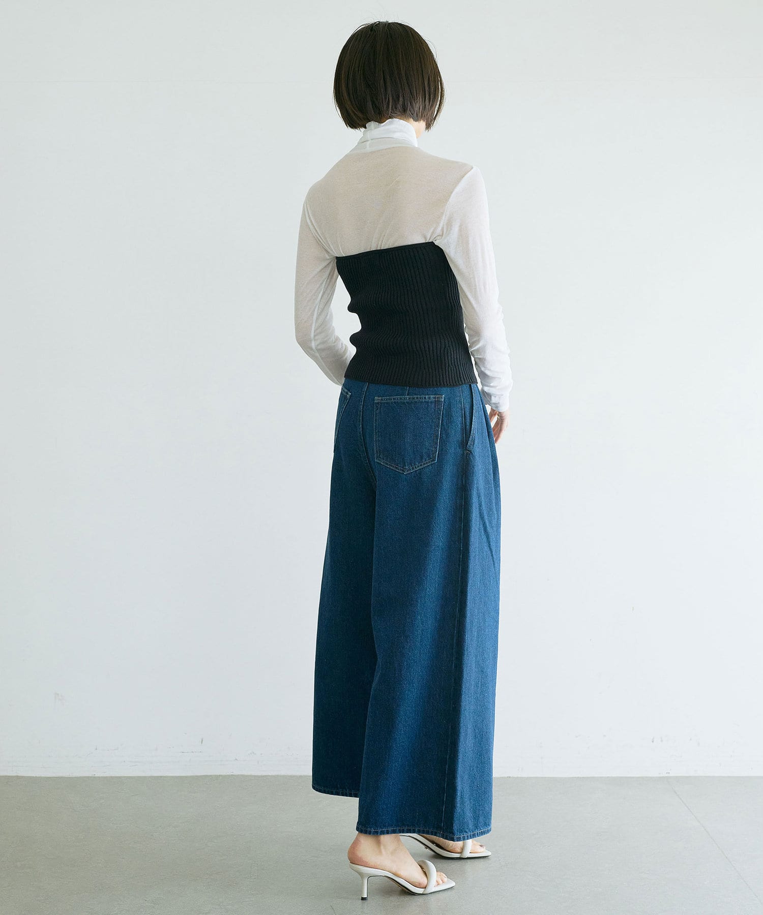 GALLARDAGALANTEダメージ加工デニム　XS GALLARDAGALANTEダメージ加工デニム XS カットオフダメージ