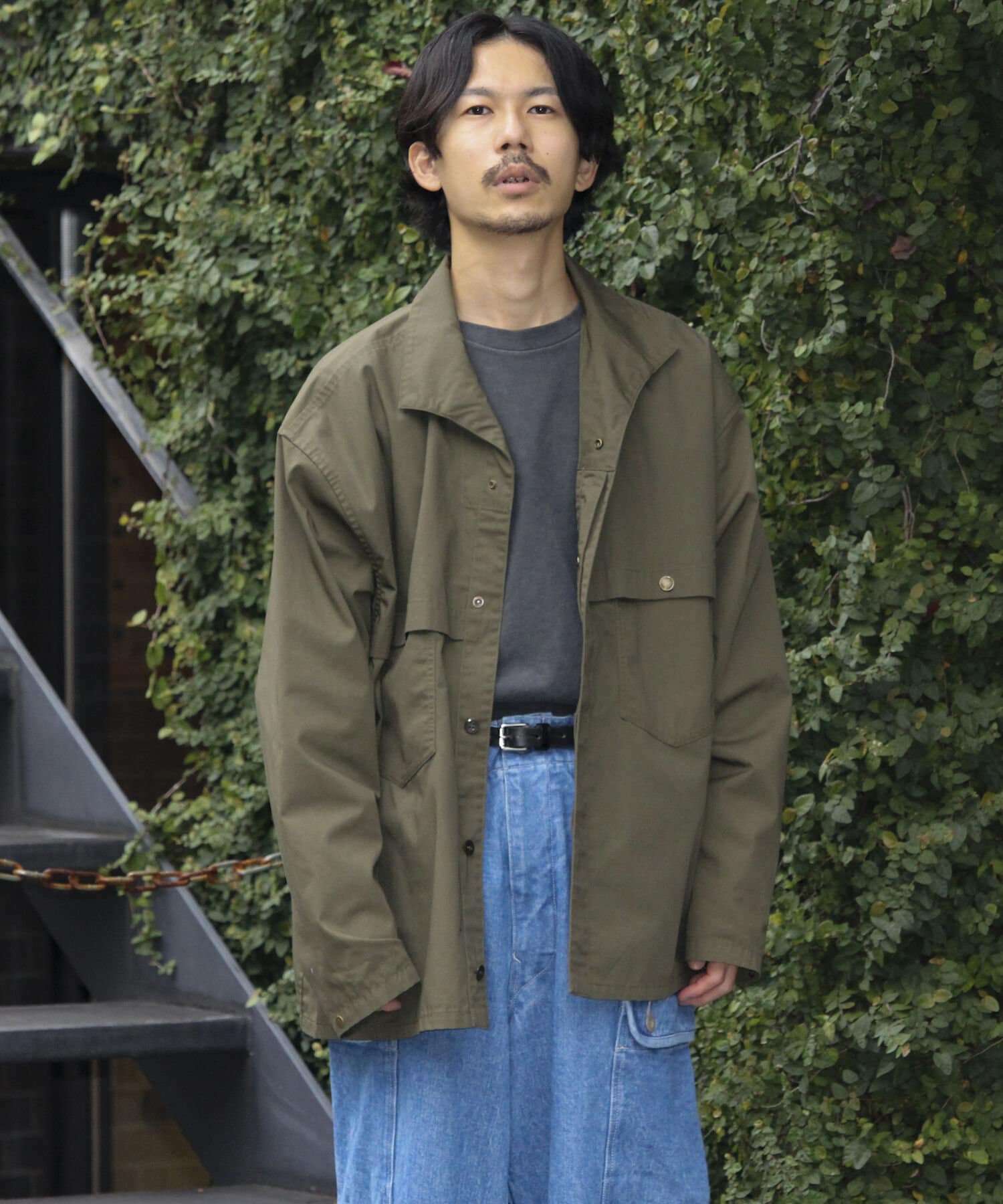 ARMY TWILL】SHIRTS JACKET シャツジャケット | FREDY & GLOSTER