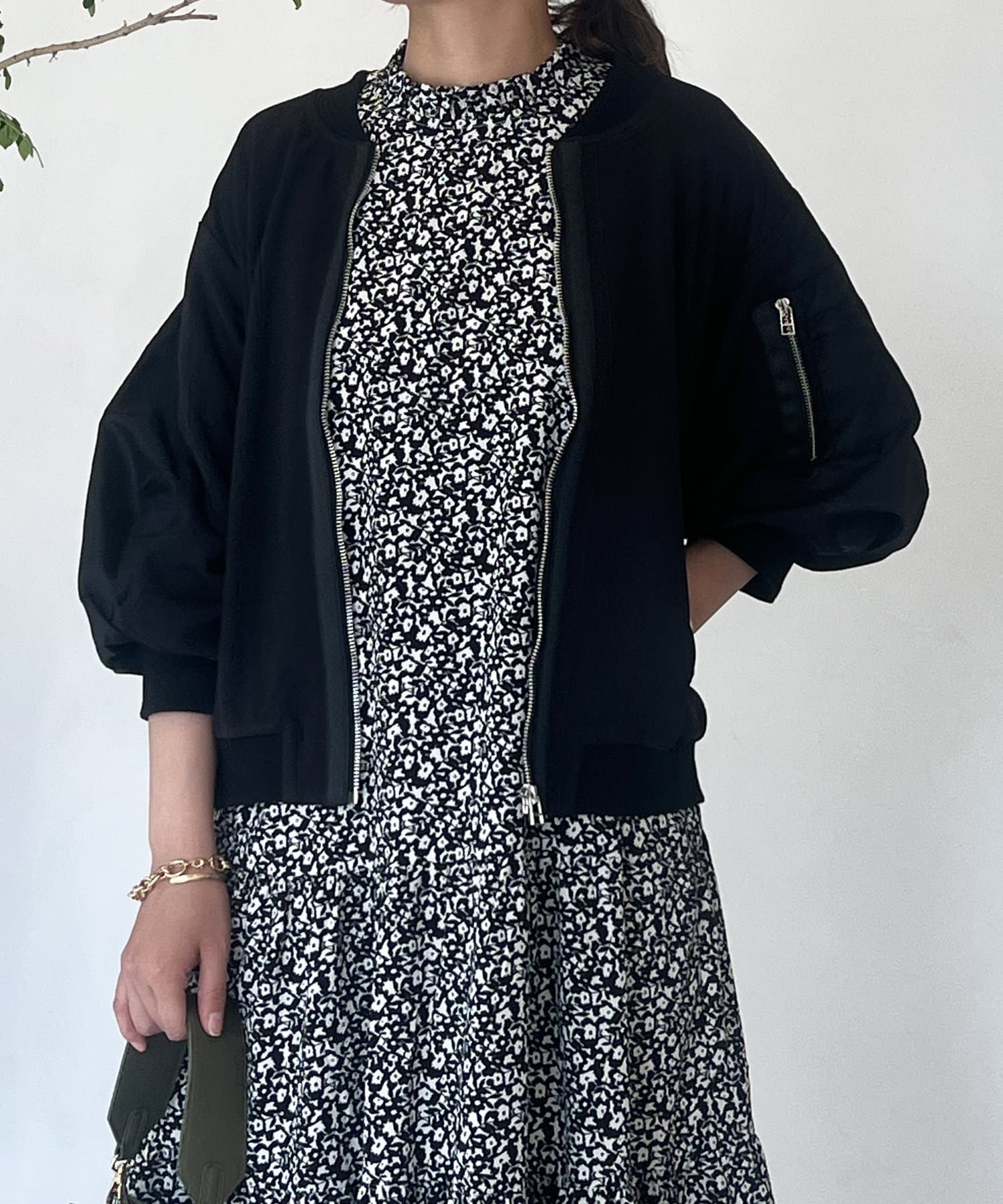 un dix cors(アンディコール) MA-1ブルゾン