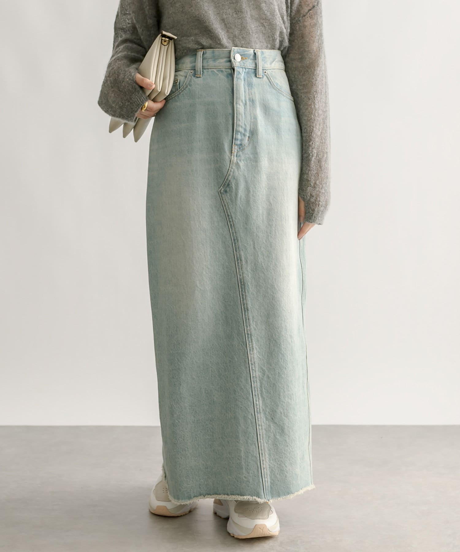 リヴドロワ RIVE DROITE MONN(モン) slit DENIM-