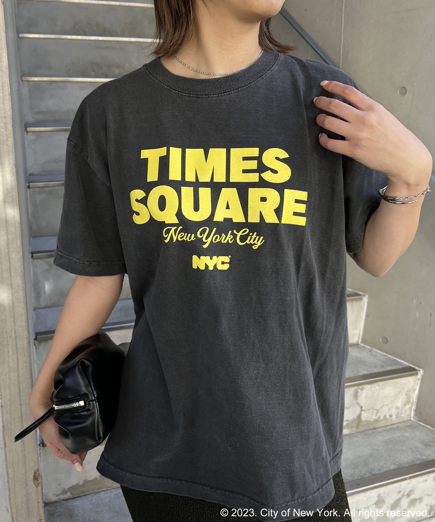 GOOD ROCK SPEED〉TIMES SQUARE Tシャツ | CAPRICIEUX LE'MAGE(カプリ