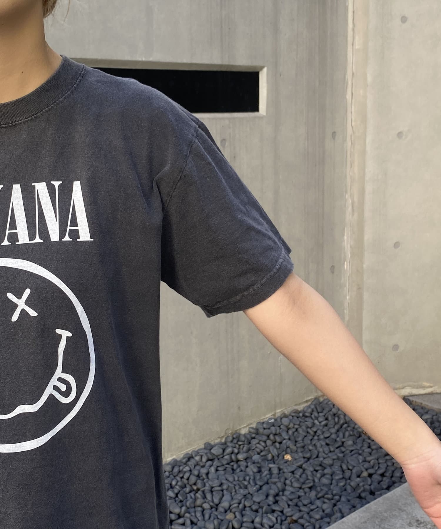 CAPRICIEUX LE'MAGE(カプリシュレマージュ) 〈GOOD ROCK SPEED〉NIRVANA Tシャツ