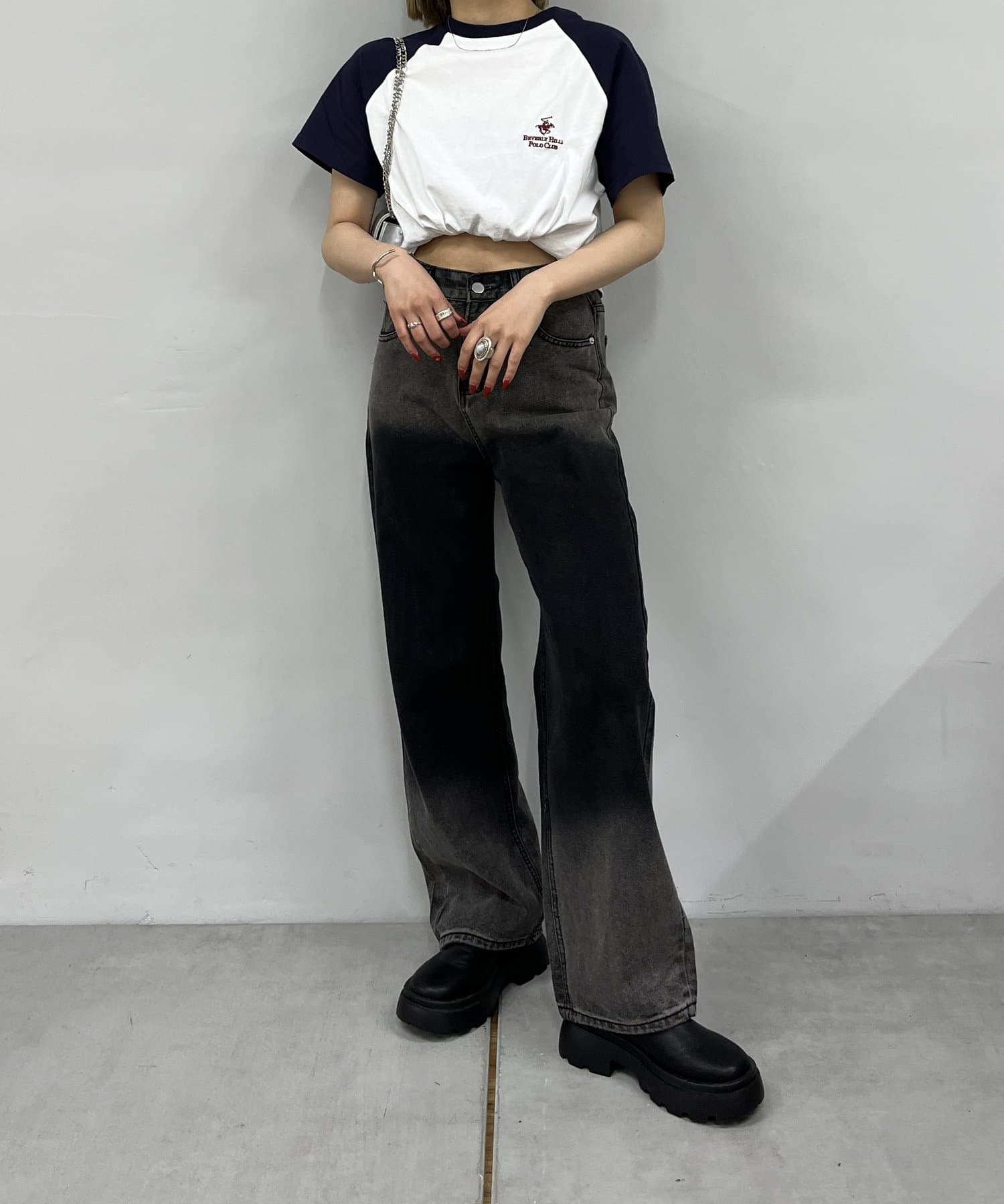 WHO’S WHO gallery(フーズフーギャラリー) BEVERLY HILLS POLO CLUBラグランTEE