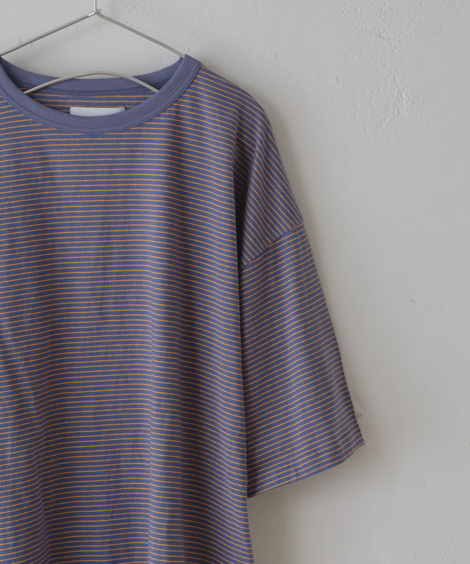 Kastane(カスタネ) 【WHIMSIC】MICRO BORDER T-SHIRT