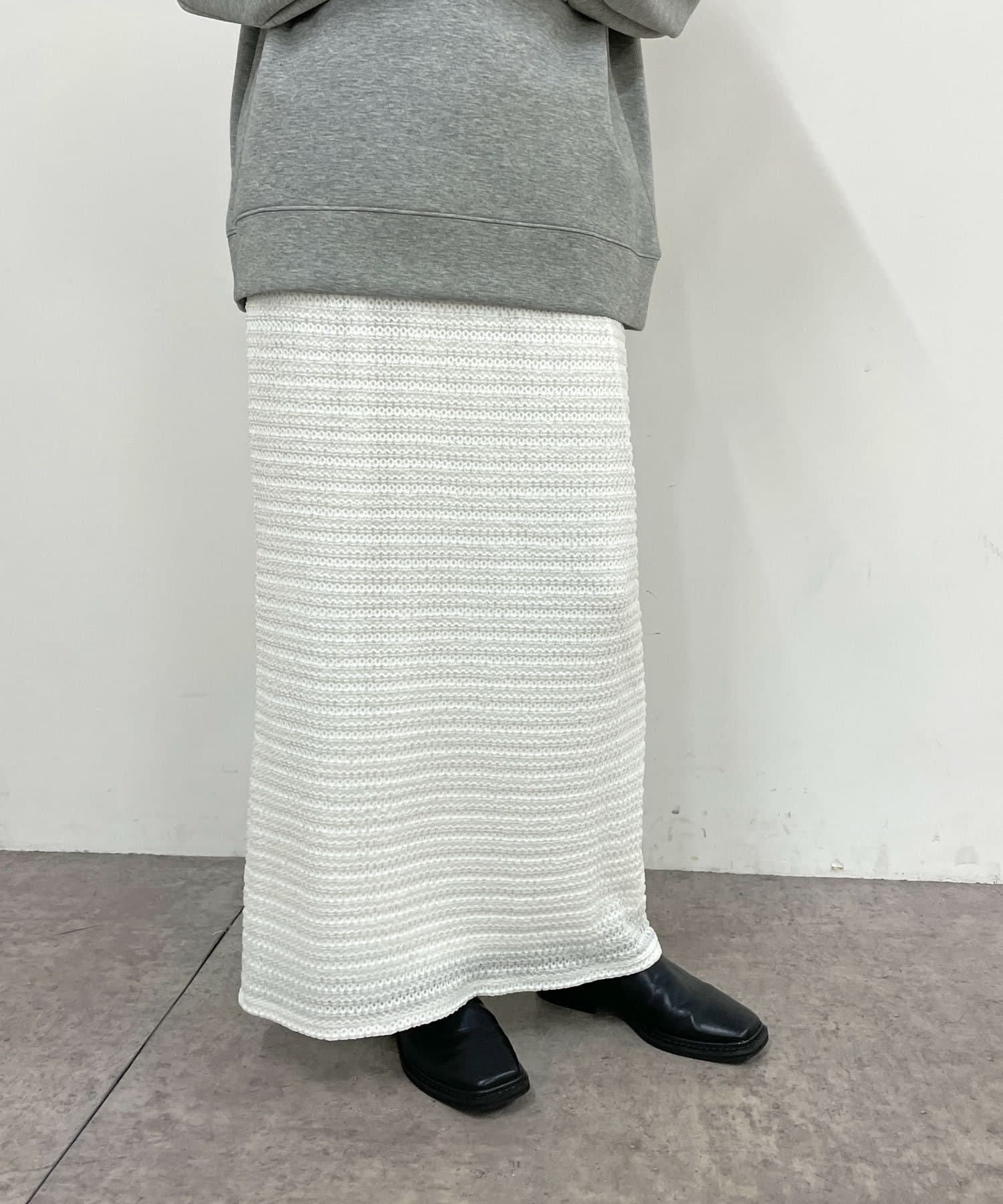 Omekashi(オメカシ) ジャガードカットスカート