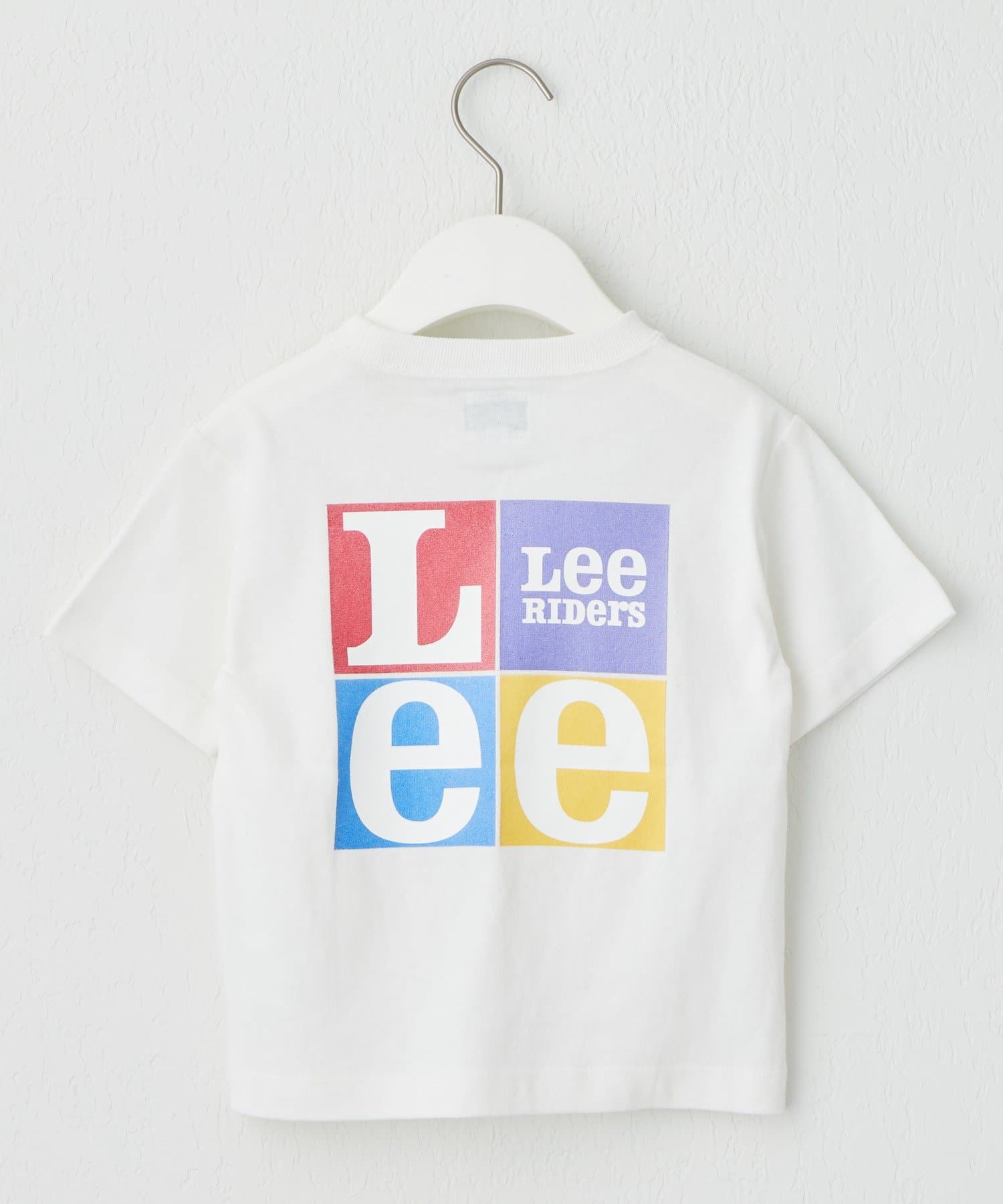 KIDS】【Lee別注】ヴィンテージライクバックロゴプリントTee