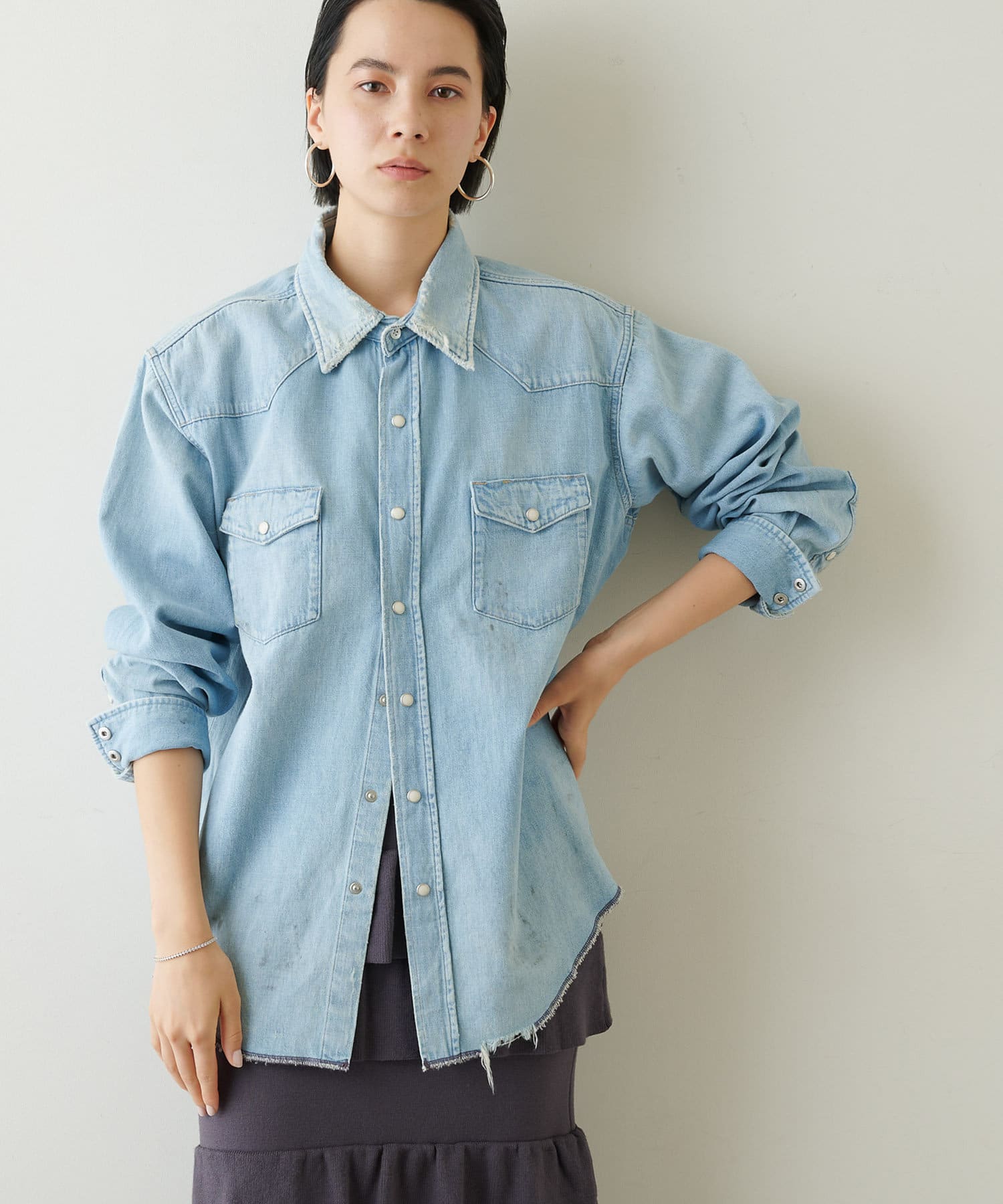 RedCard Nelly Denim Shirts - ジャケット・アウター