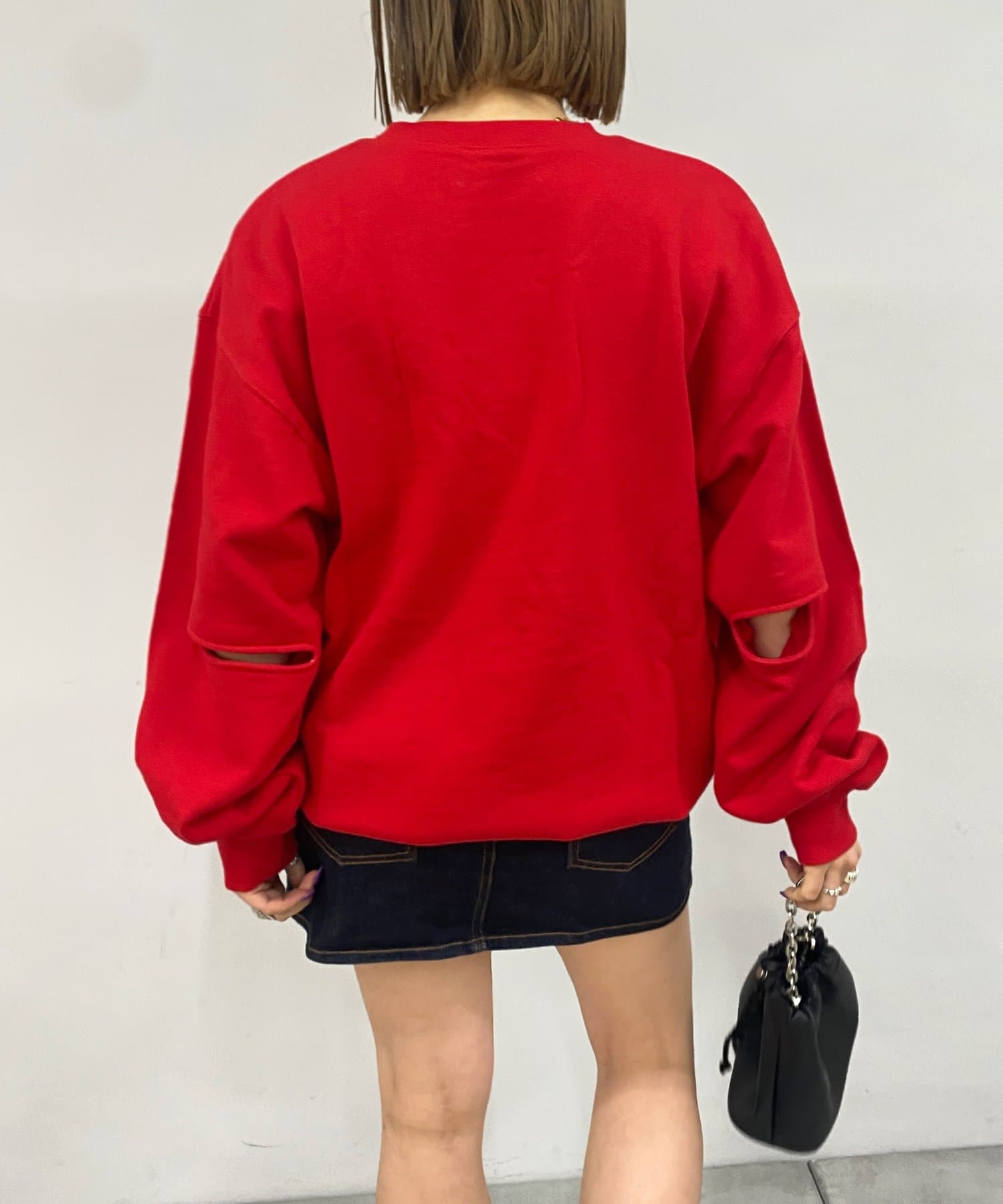 WHO’S WHO gallery(フーズフーギャラリー) スラッシュデザイン裏毛