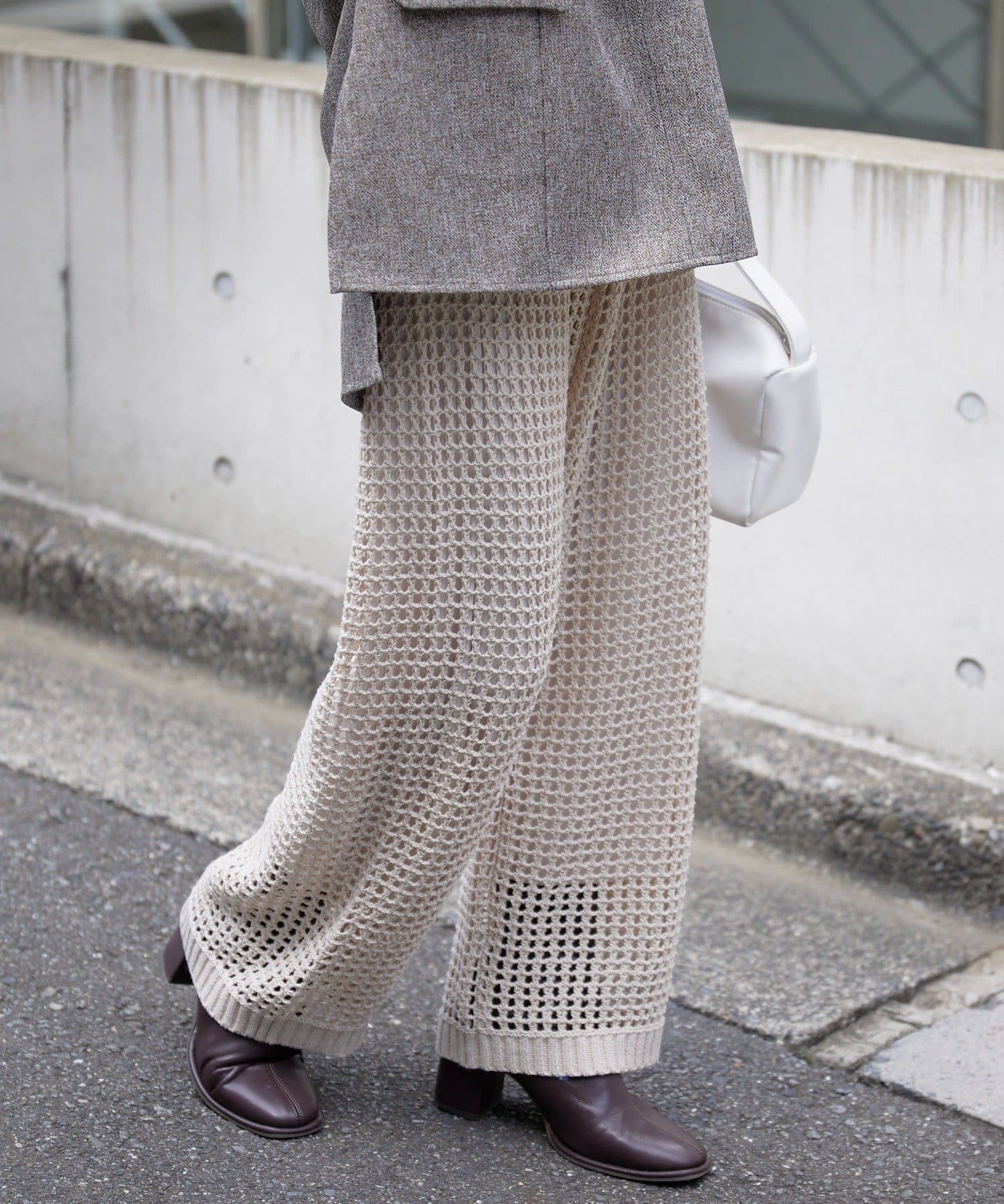 25SS ファッション Ameri MEDI SWITCH KNIT CARDIGAN