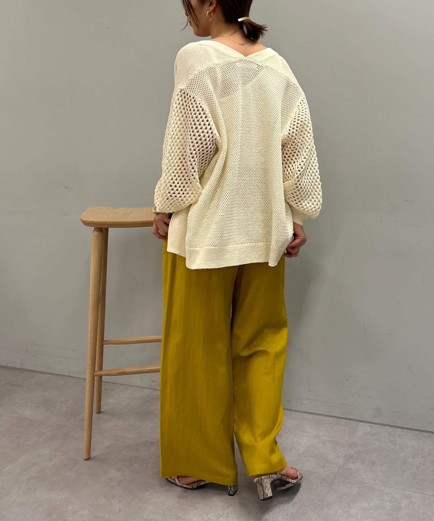 Jena　espace merveilleux(ジェナ　エスパスメルヴェイユ) 【名品アイテム】リネンイージーパンツ