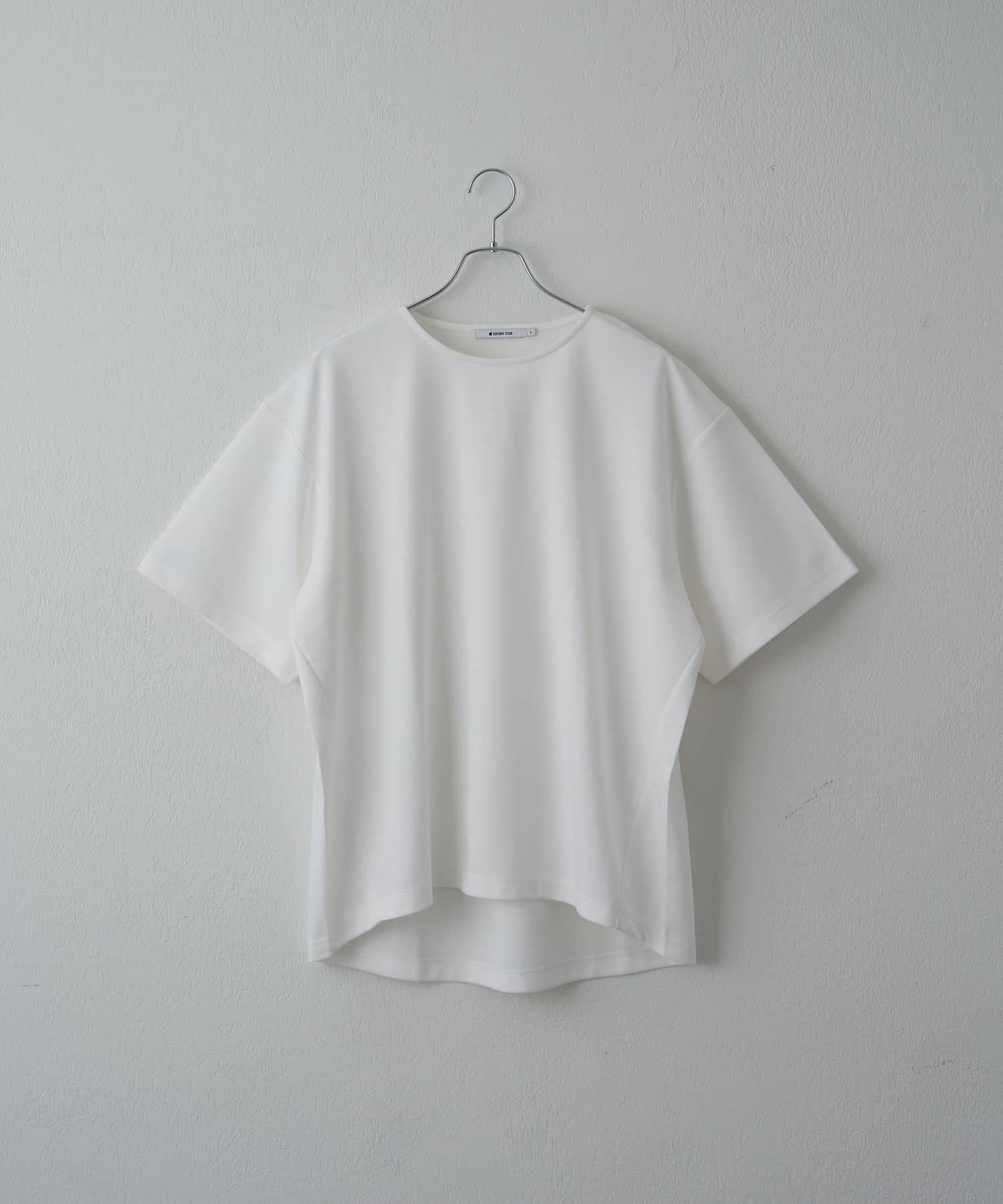 COLONY 2139(コロニー トゥーワンスリーナイン) エンザイムダンボールラウンドヘム半袖Tシャツ