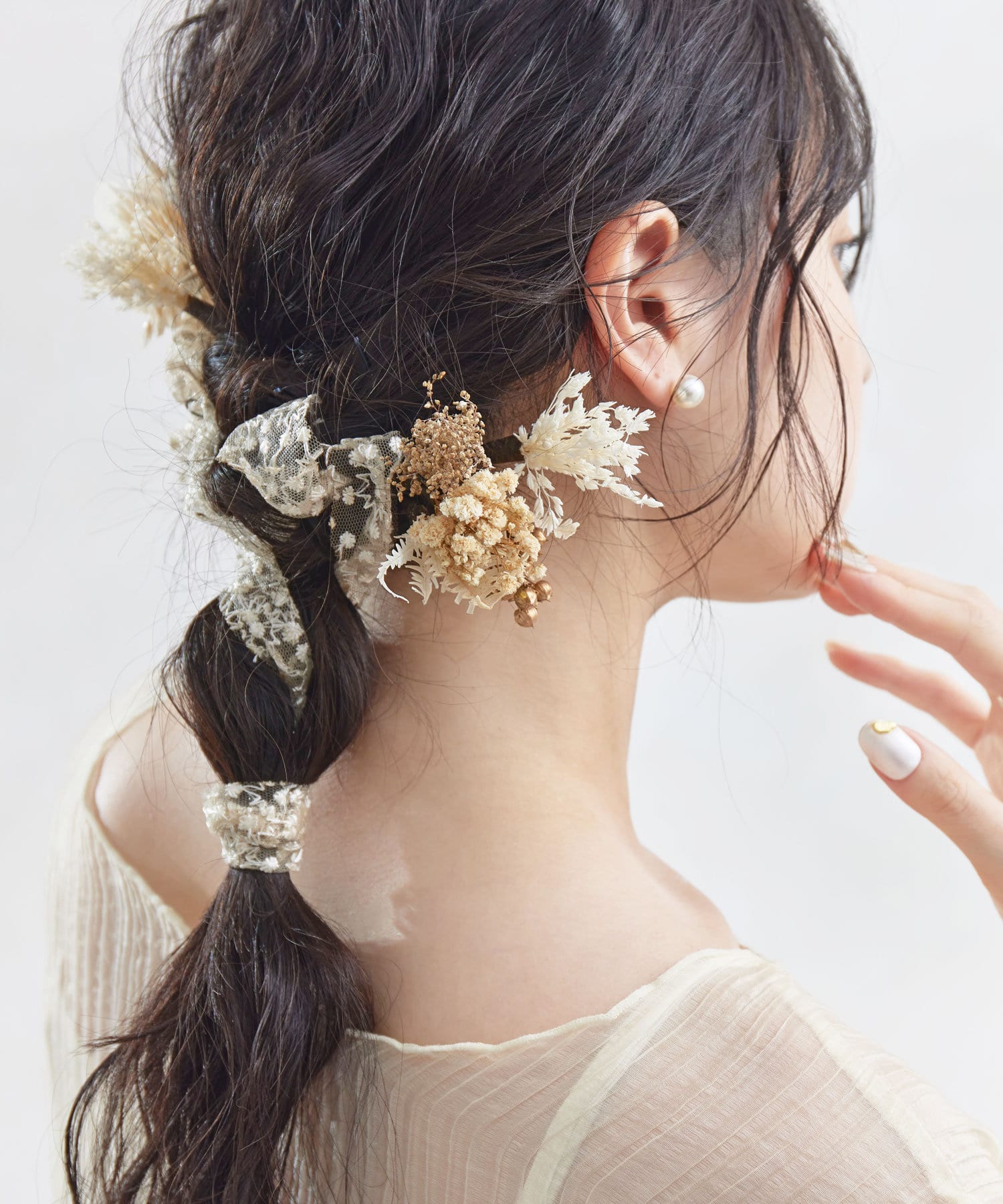 Lattice(ラティス) ドライフラワーヘッドアクセサリー