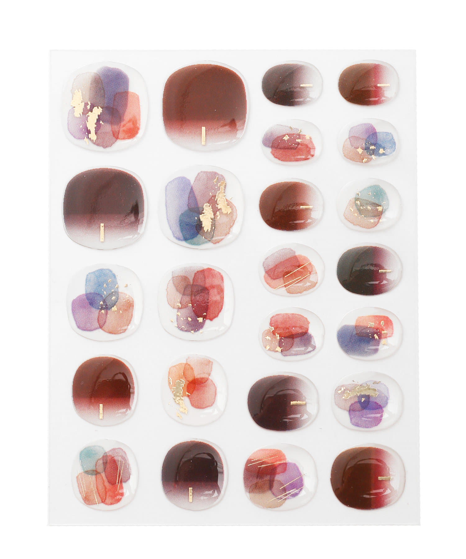 3COINS(スリーコインズ) 【and us】ぷっくりジェルネイルシール