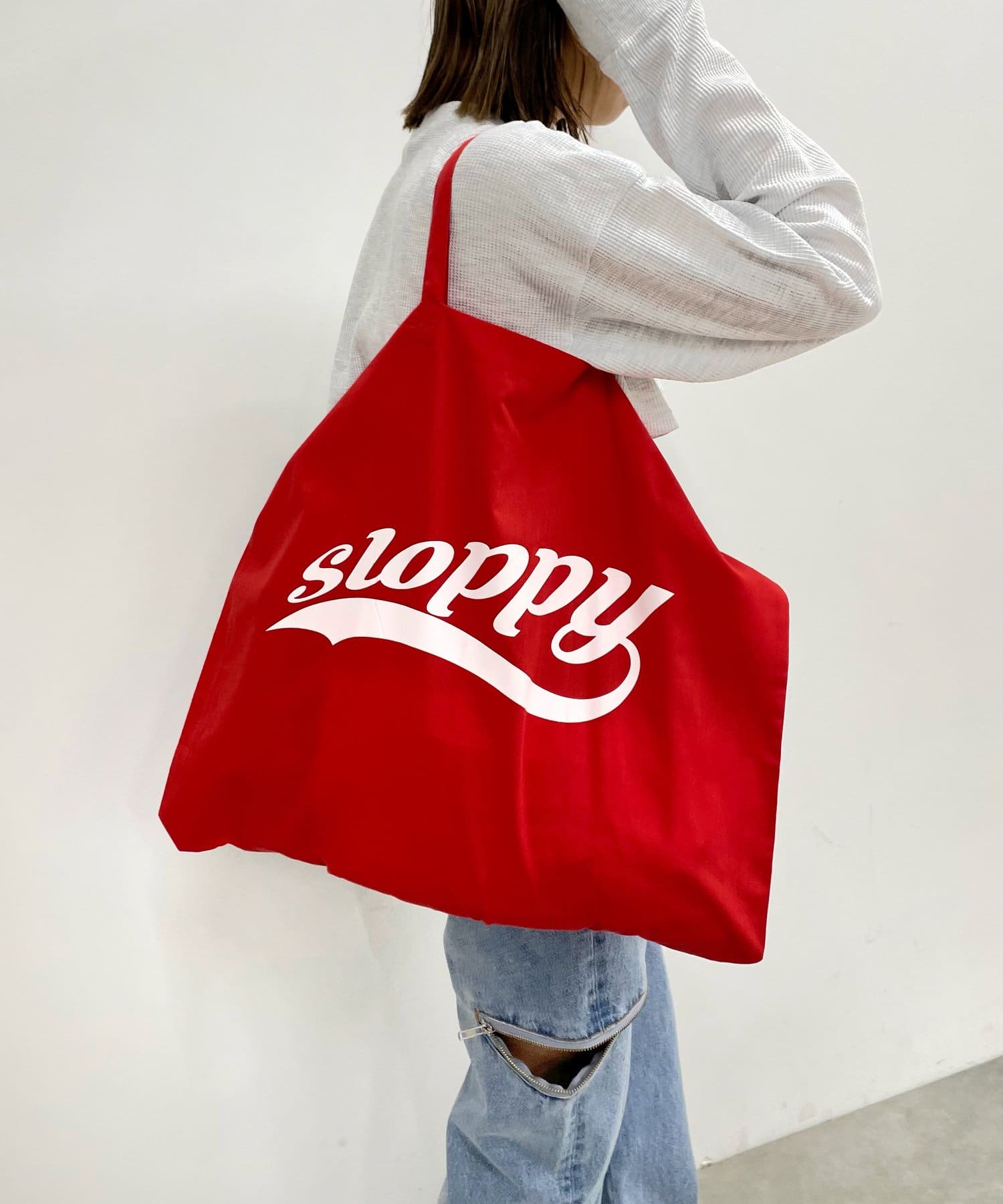 WHO’S WHO gallery(フーズフーギャラリー) 【SLOPPY/スロッピー】チアロゴBIGトート