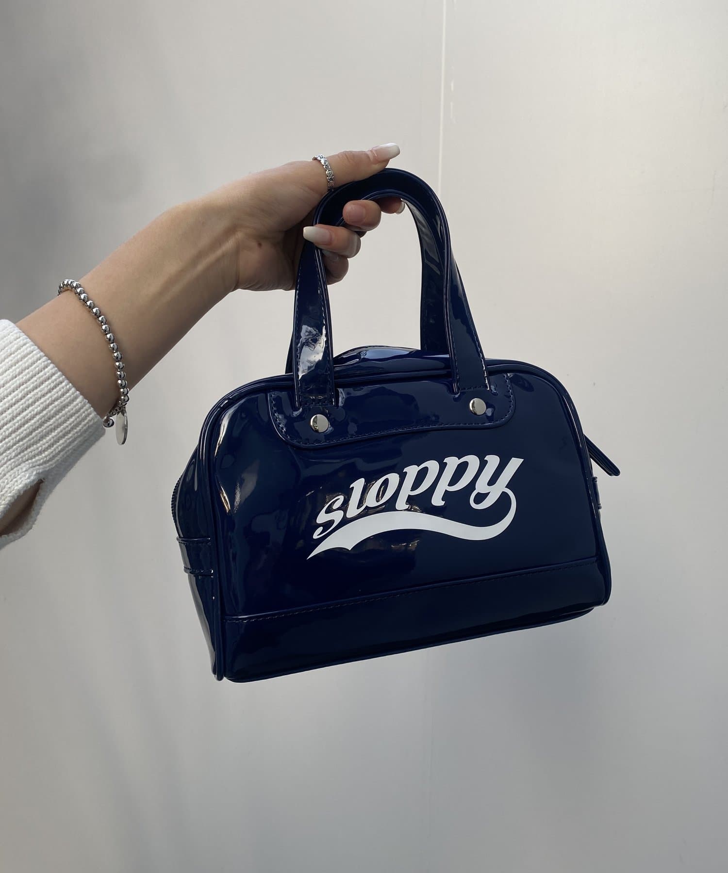 よしたく　新品　スポーツボストン ミニー ホワイト 定価 半額以下 GRACE CONTINENTAL 期間限定10%OFF RS MiniBostonBag ローリング