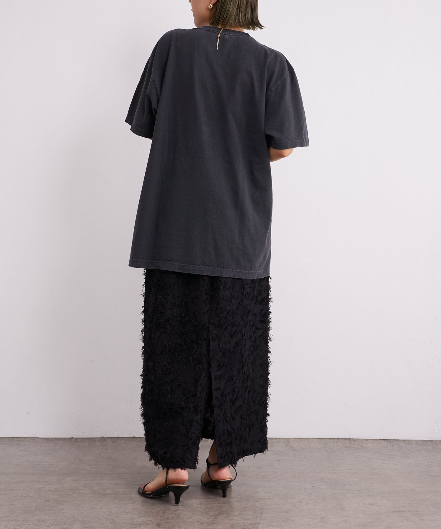 Omekashi(オメカシ) フリンジジャガードスカート