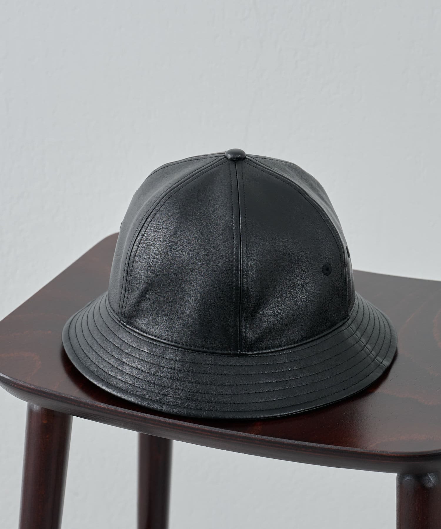 KIJIMA TAKAYUKI うるさ APPLE LEATHER SAILOR HAT