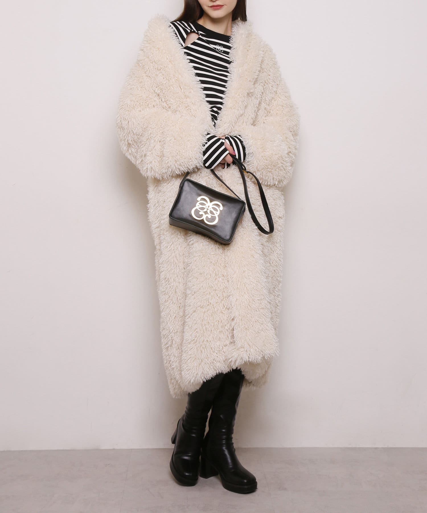 Seemi】ロングファーコート | NICE CLAUP / OLIVE des OLIVE OUTLET 