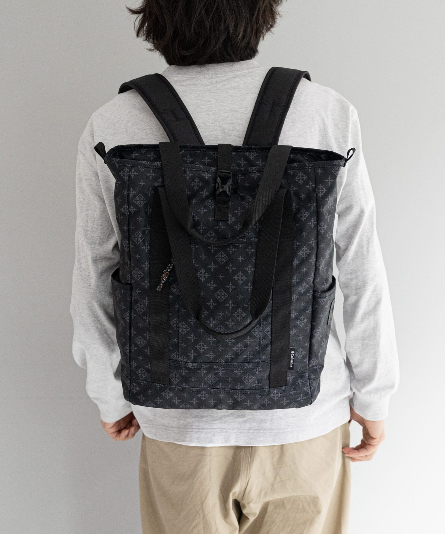 【美品】コロンビア　ラシット　コラボ　リュック　バッグパック　黒 るぅ様 デイリーラシット コラボ コロンビア リュック