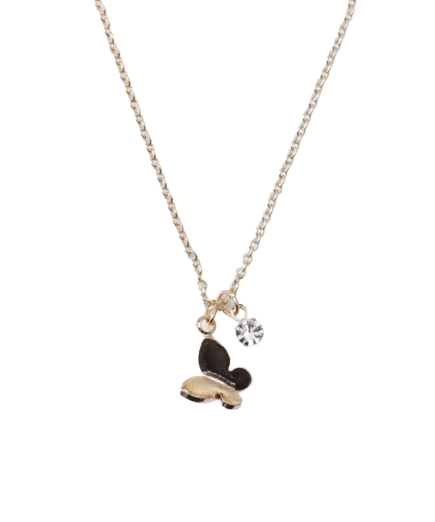 Lattice(ラティス) バタフライモチーフネックレス