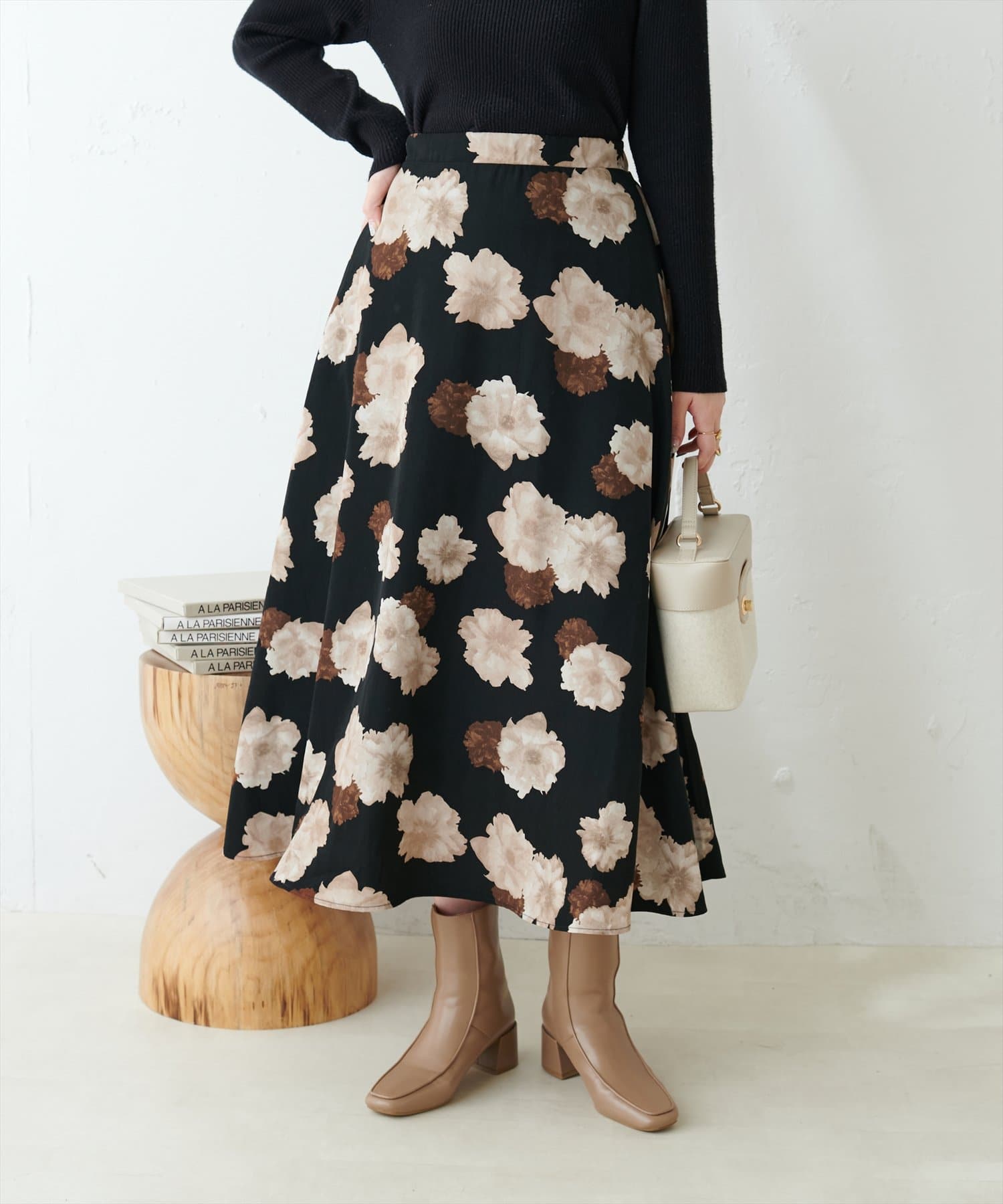 アソート柄フレアスカート natural couture(ナチュラルクチュール)レディース PAL CLOSET(パルクローゼット)  パルグループ公式ファッション通販サイト