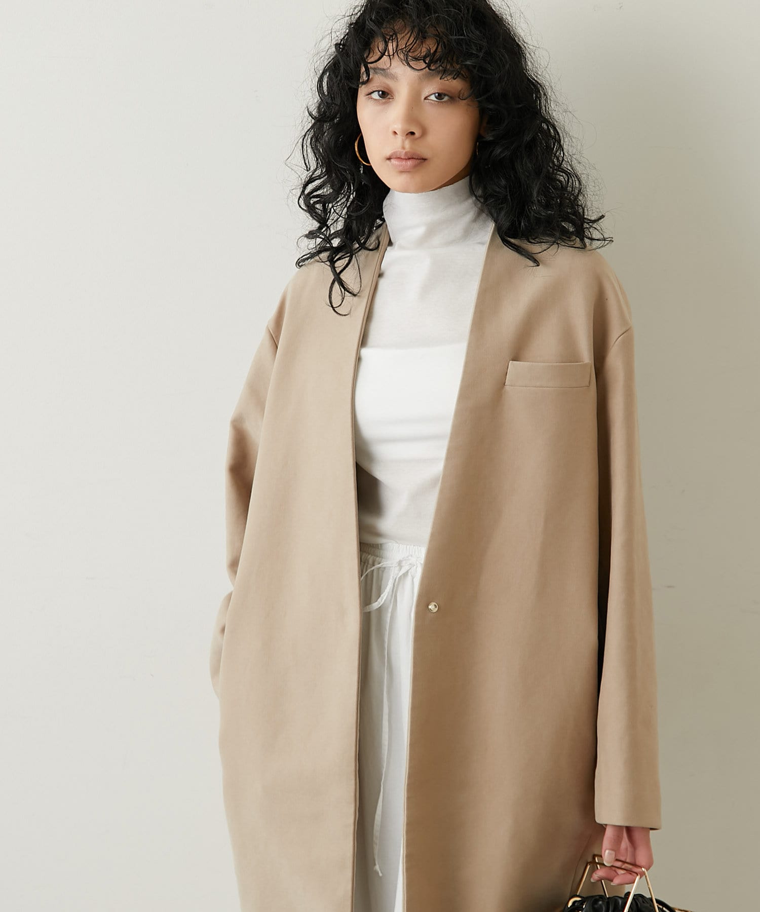 新品【Col Pierrot/コルピエロ】PEARL TRENCH コート-