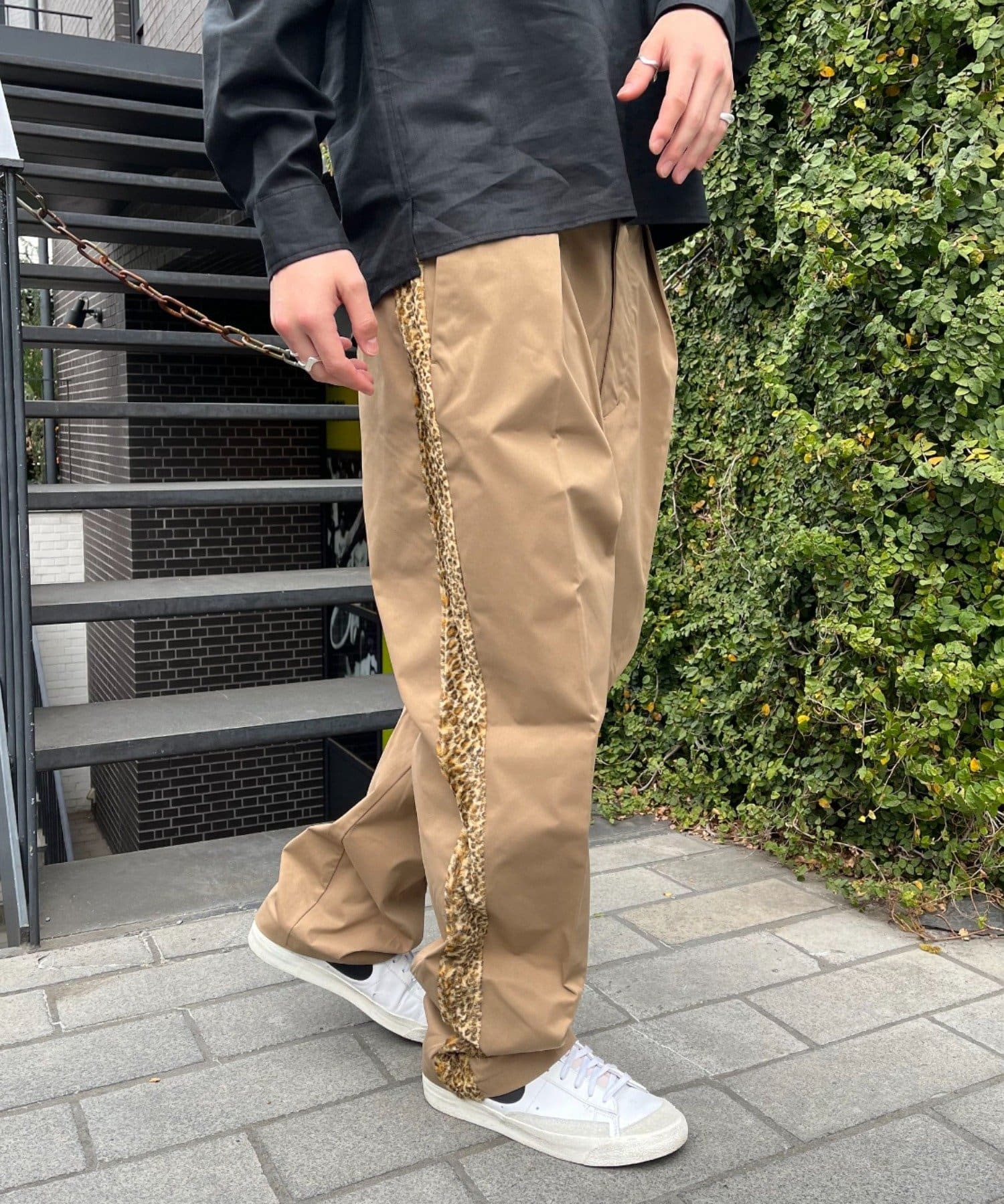 kha:ki ◆REMAKE FRONT WRAP PANTS  ワイドパンツ