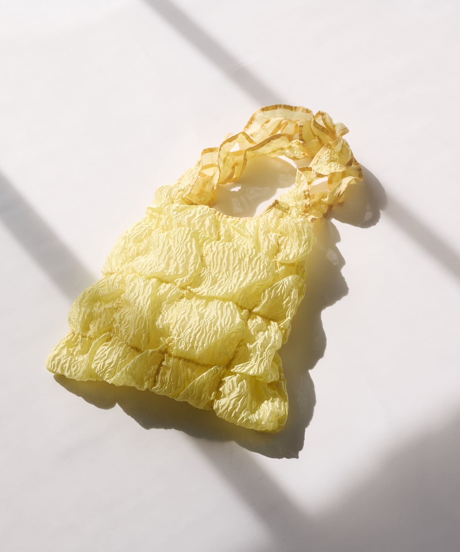 un dix cors(アンディコール) スクエアギャザートートバッグ