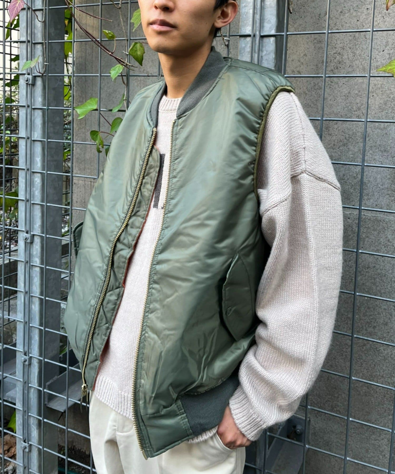 THRIFTY LOOK/ROTHCO】MA1 remake vest | CIAOPANIC(チャオパニック