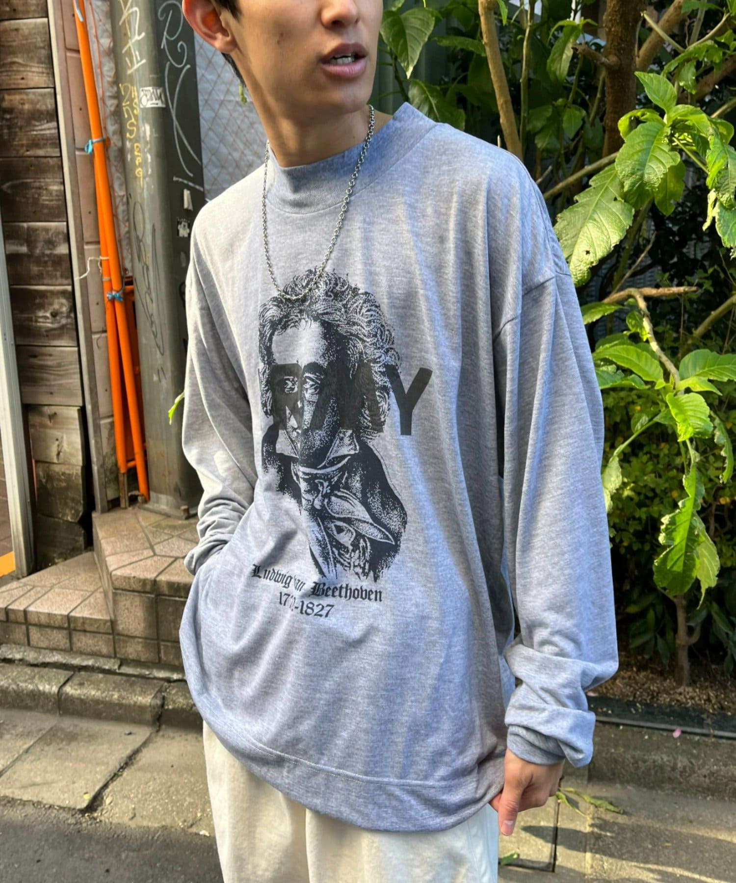 【THRIFTY LOOK】awsome army ls tee | CIAOPANIC(チャオ