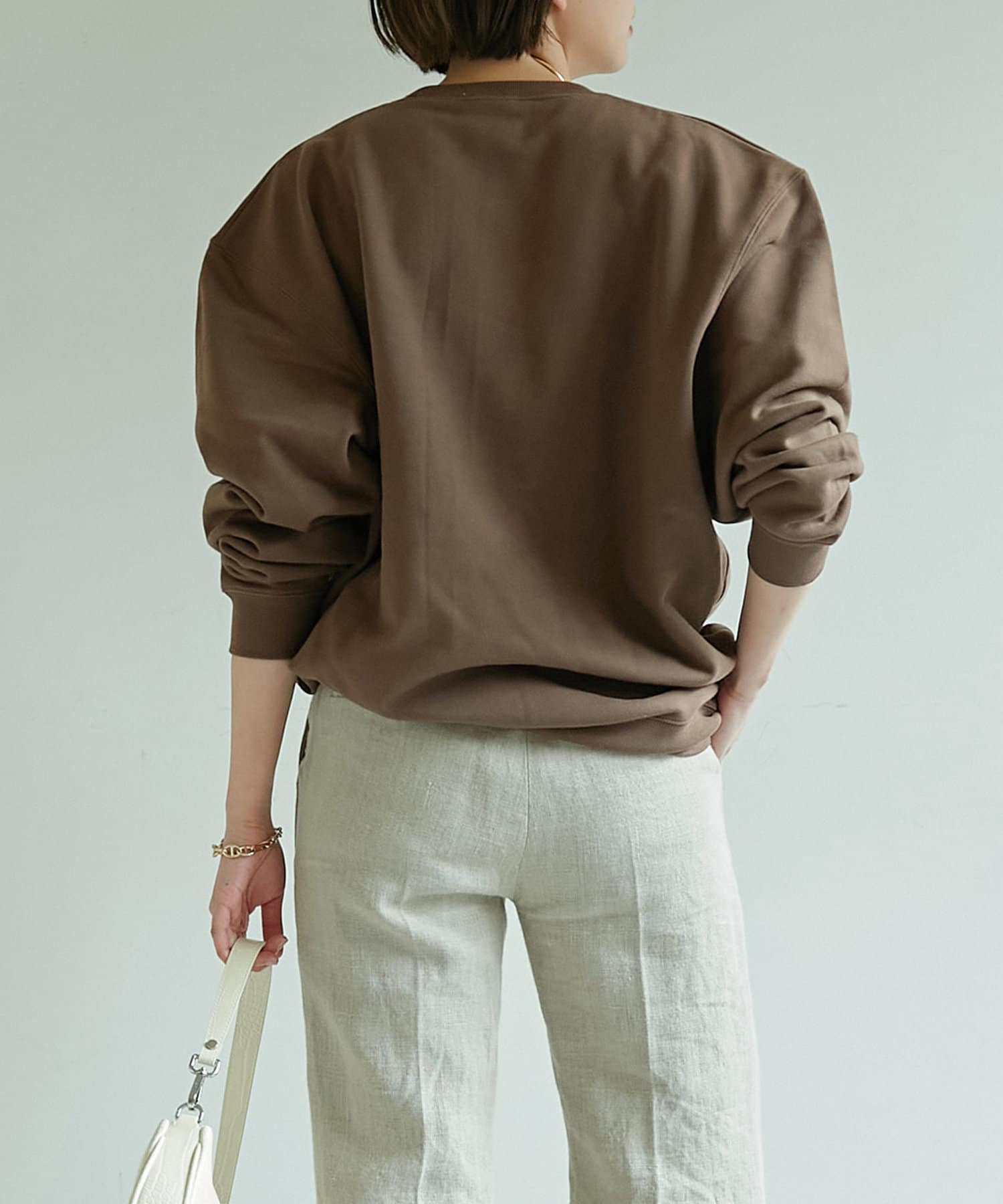 Brown Univ. ロゴスウェット/DBR【オンラインストア限定商品】 GALLARDAGALANTE(ガリャルダガランテ)レディース  PAL CLOSET(パルクローゼット) パルグループ公式ファッション通販サイト