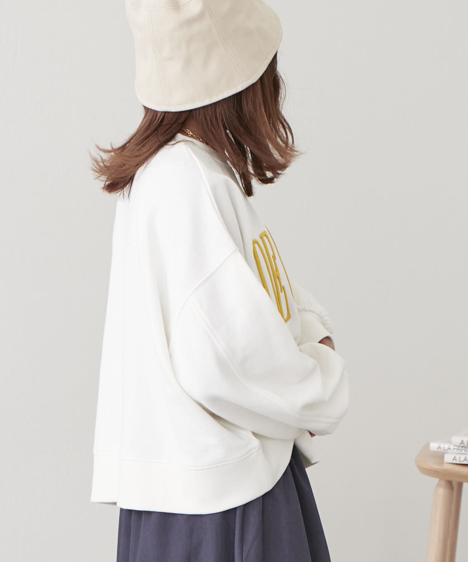SDGs】BIGロゴスウェット | NICE CLAUP / OLIVE des OLIVE OUTLET(ナイ 
