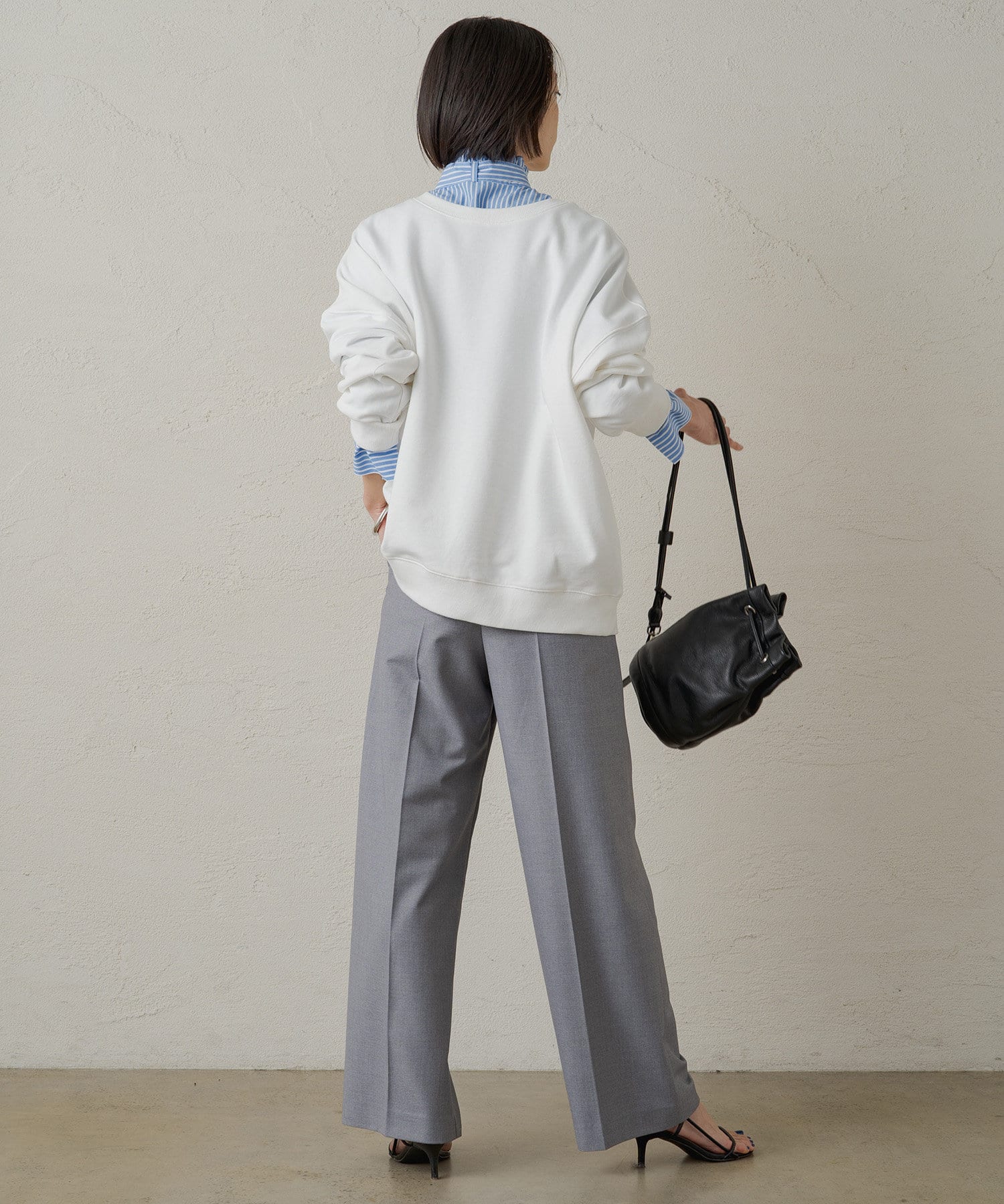 ラウンジドレス　2wayロゴプルオーバー LOUNGEDRESS（ラウンジドレス）の「2WAYロゴプルオーバー（T