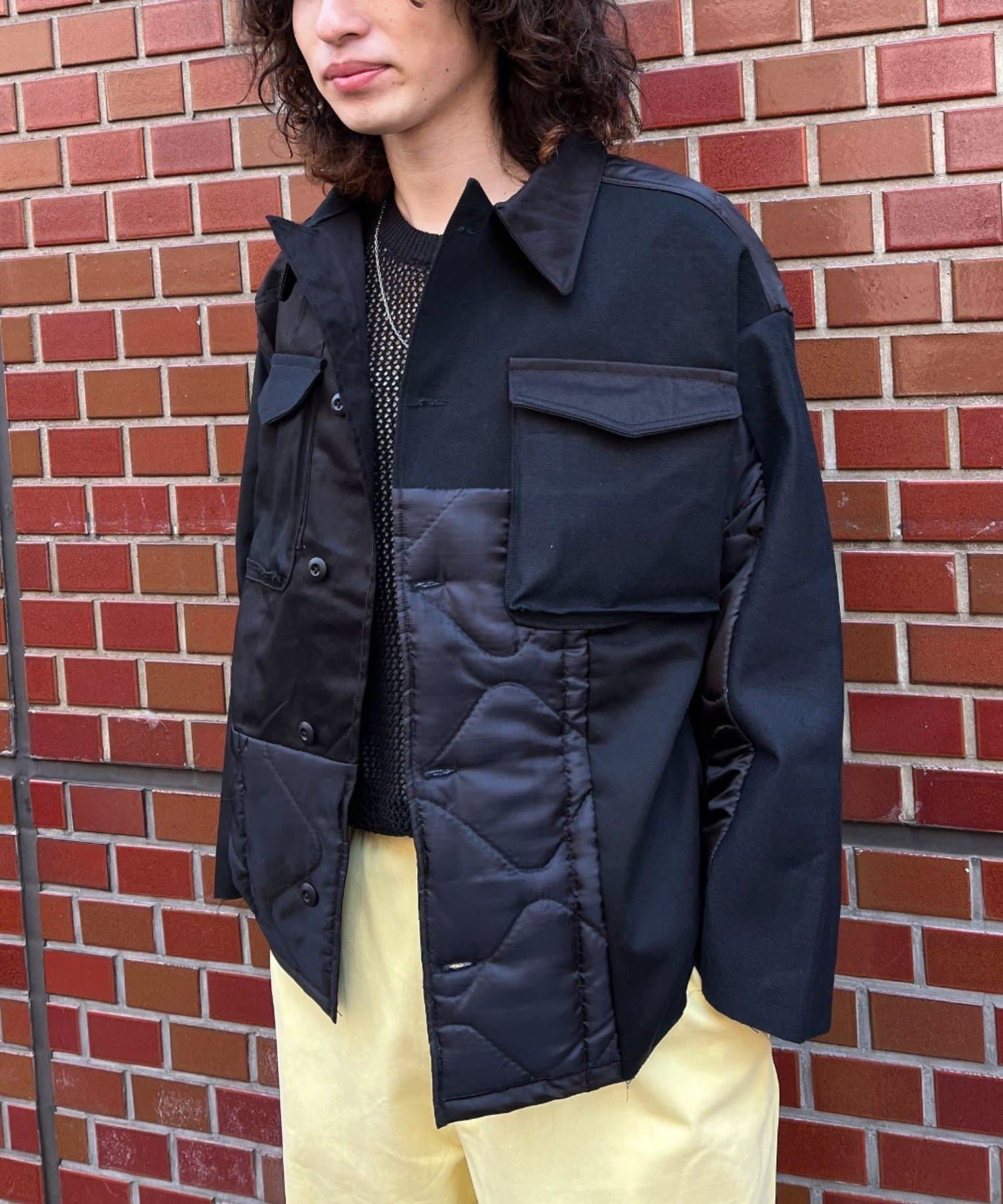 THRIFTY LOOK】patch work futigue jacket | CIAOPANIC(チャオパニック