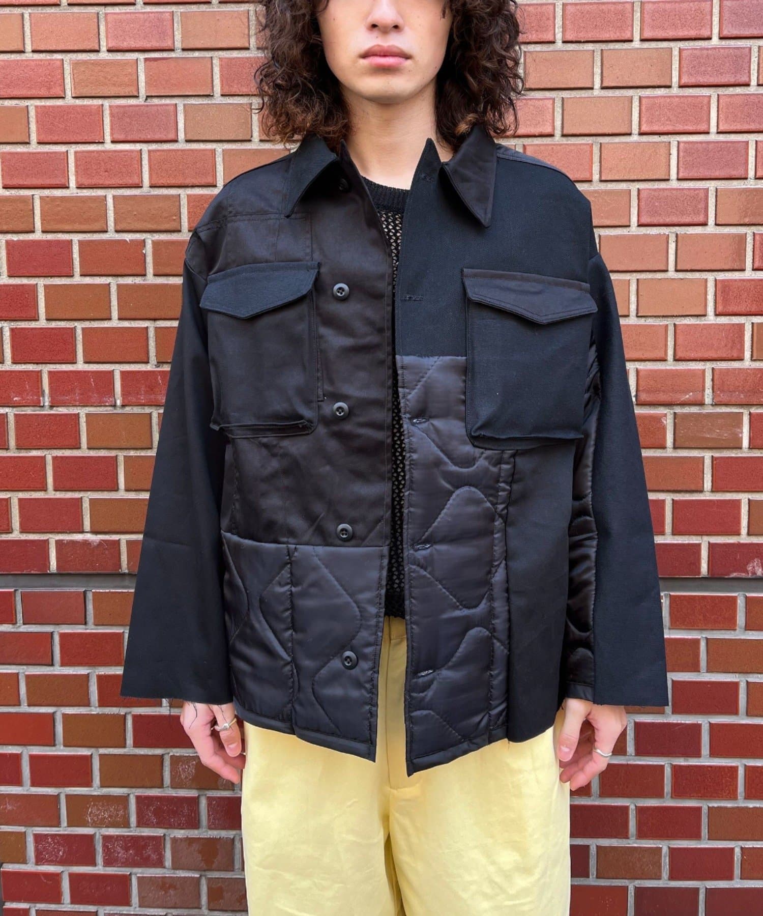 THRIFTY LOOK】patch work futigue jacket | CIAOPANIC(チャオパニック