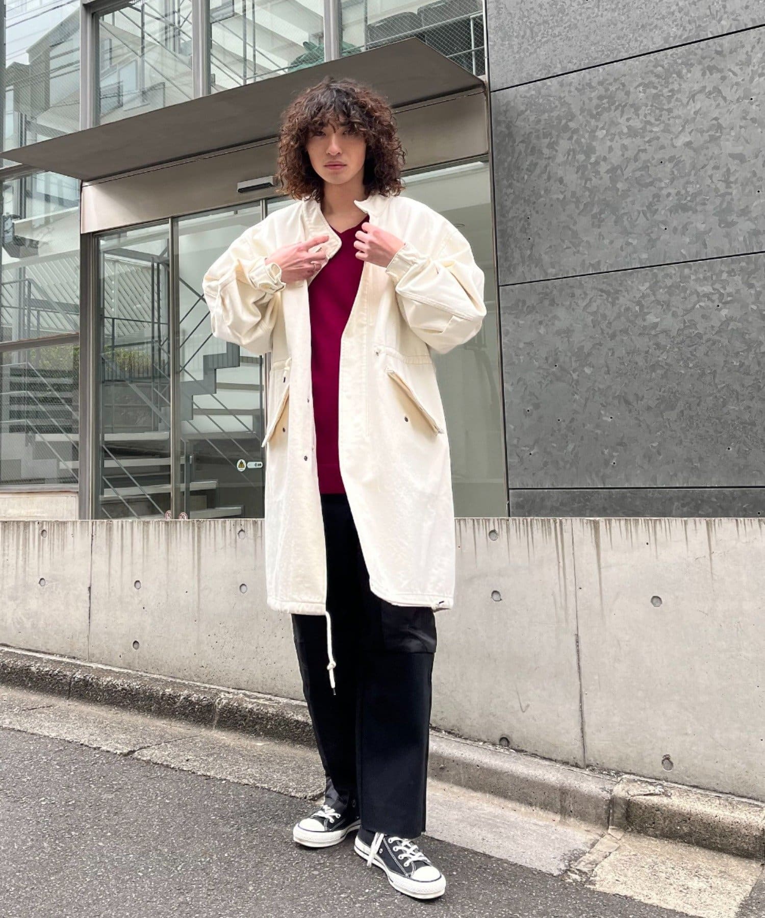 THRIFTY LOOK】patch work easy pant | CIAOPANIC(チャオパニック