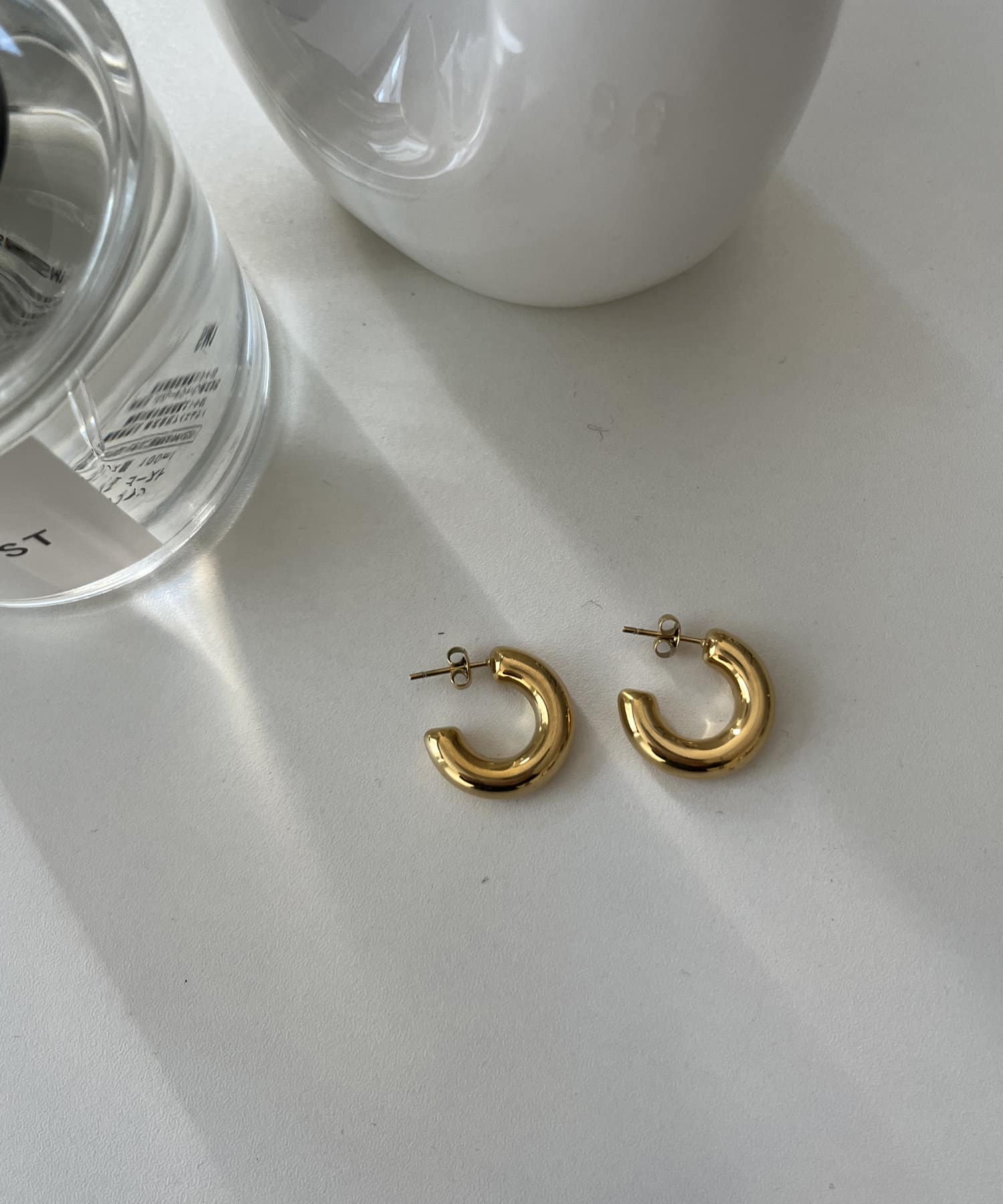 prose verse(プロズヴェール) 〈サージカルステンレス〉ボリュームフープピアス