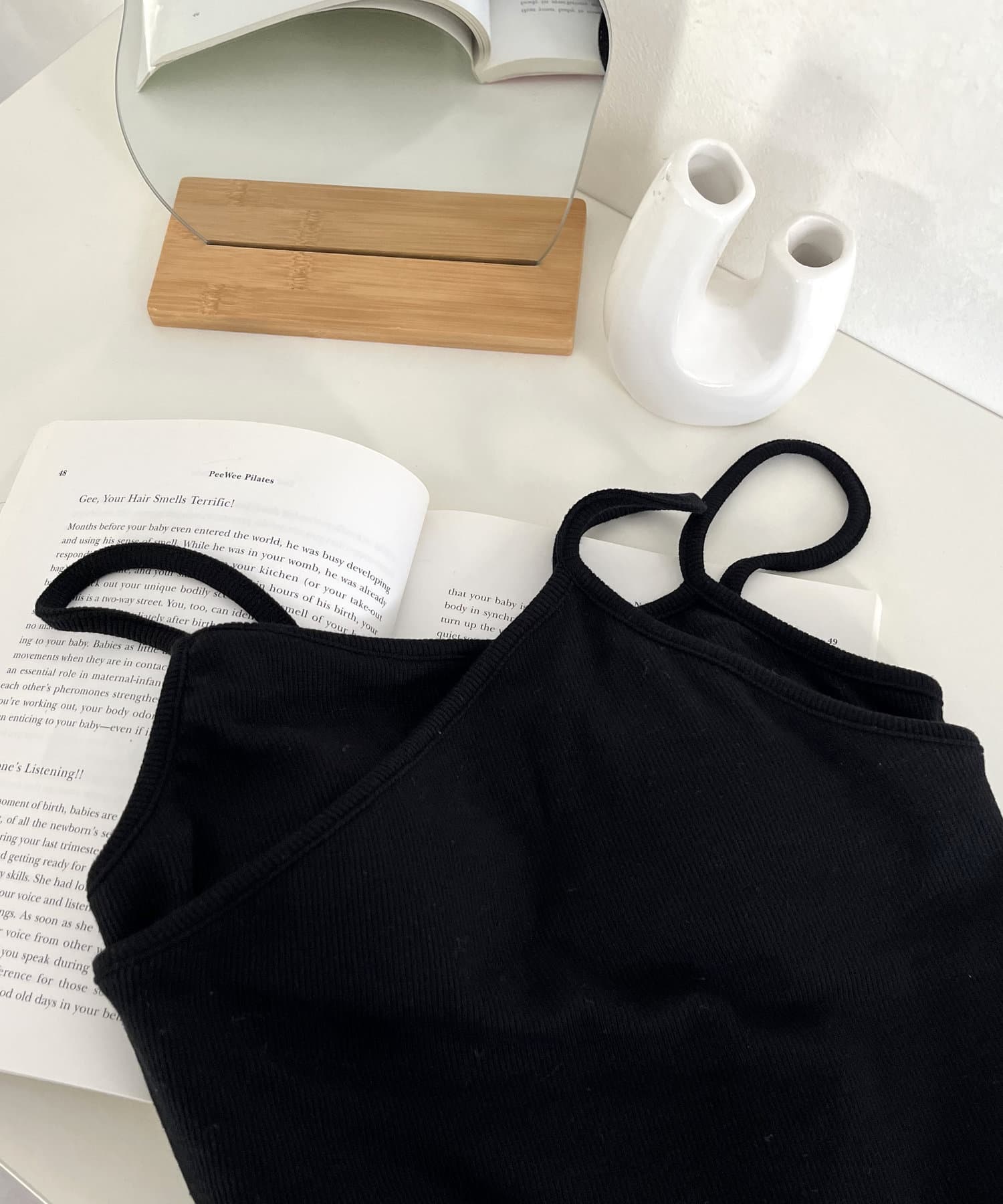 prose verse(プロズヴェール) アシメレイヤードカップ付きキャミ