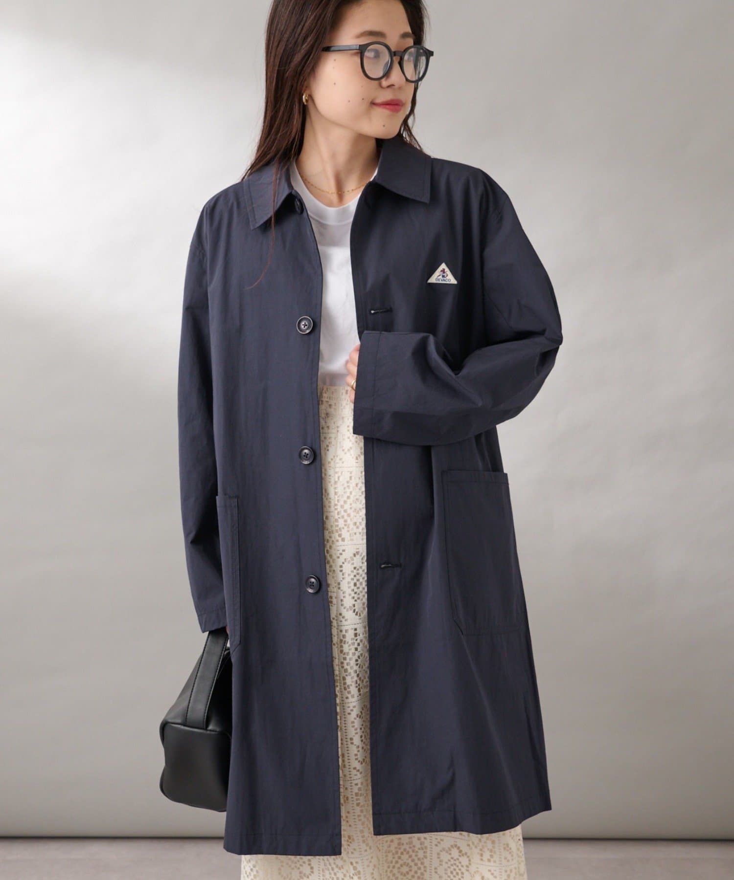 限定値下】DANTON NYLON TAFFETA SPRING COAT-