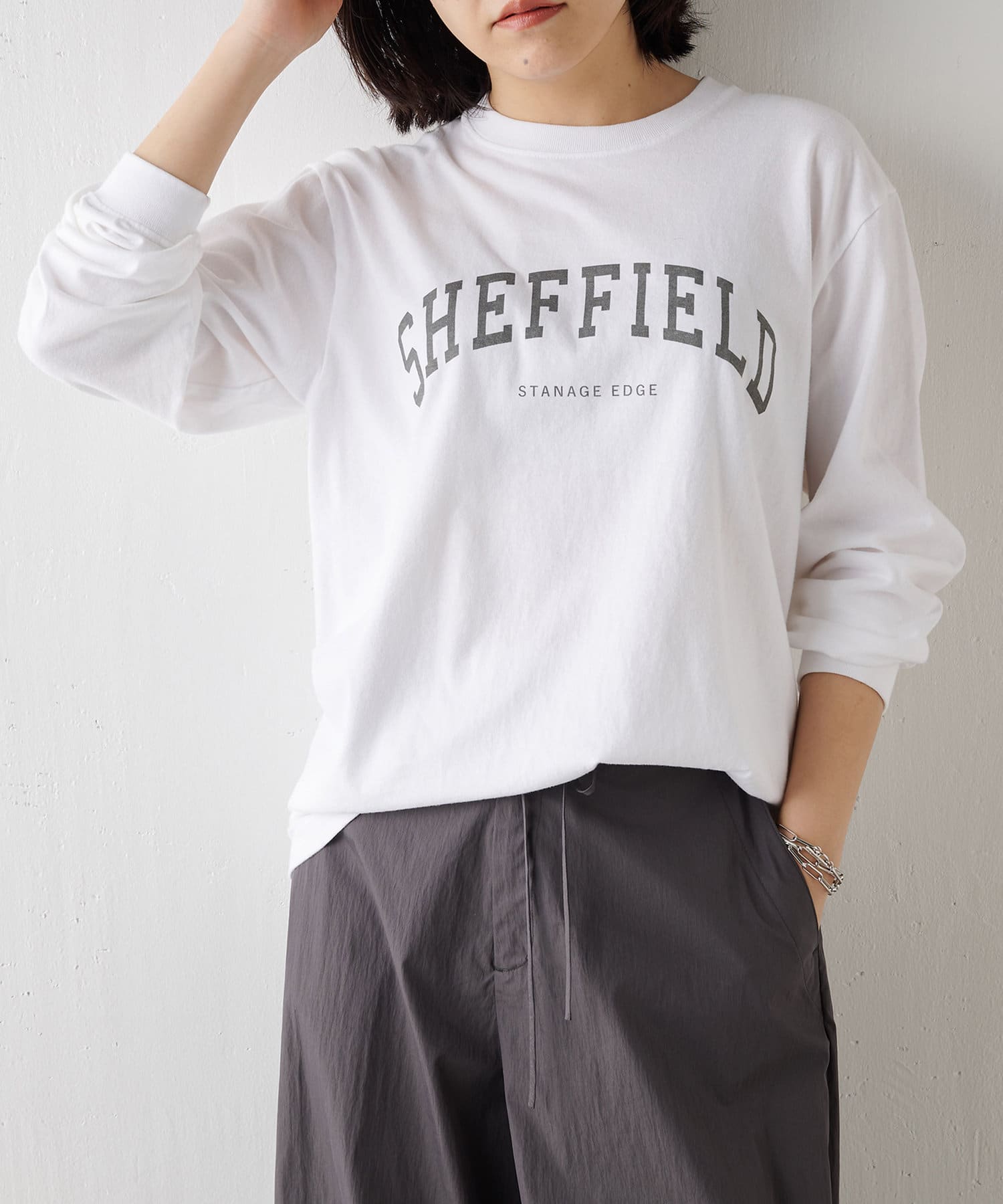 Whim Gazette(ウィム ガゼット) SHEFFIELD Tシャツ