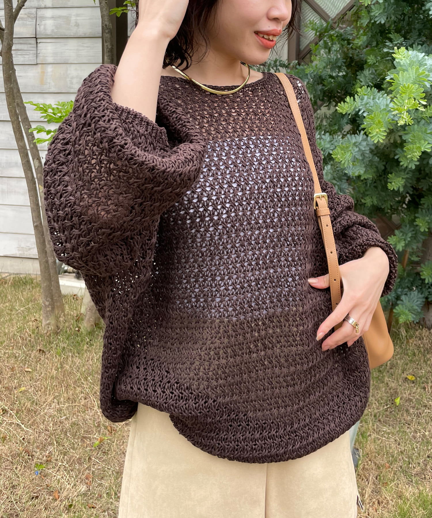 メッシュボリュームプルオーバー | GALLARDAGALANTE(ガリャルダ ...