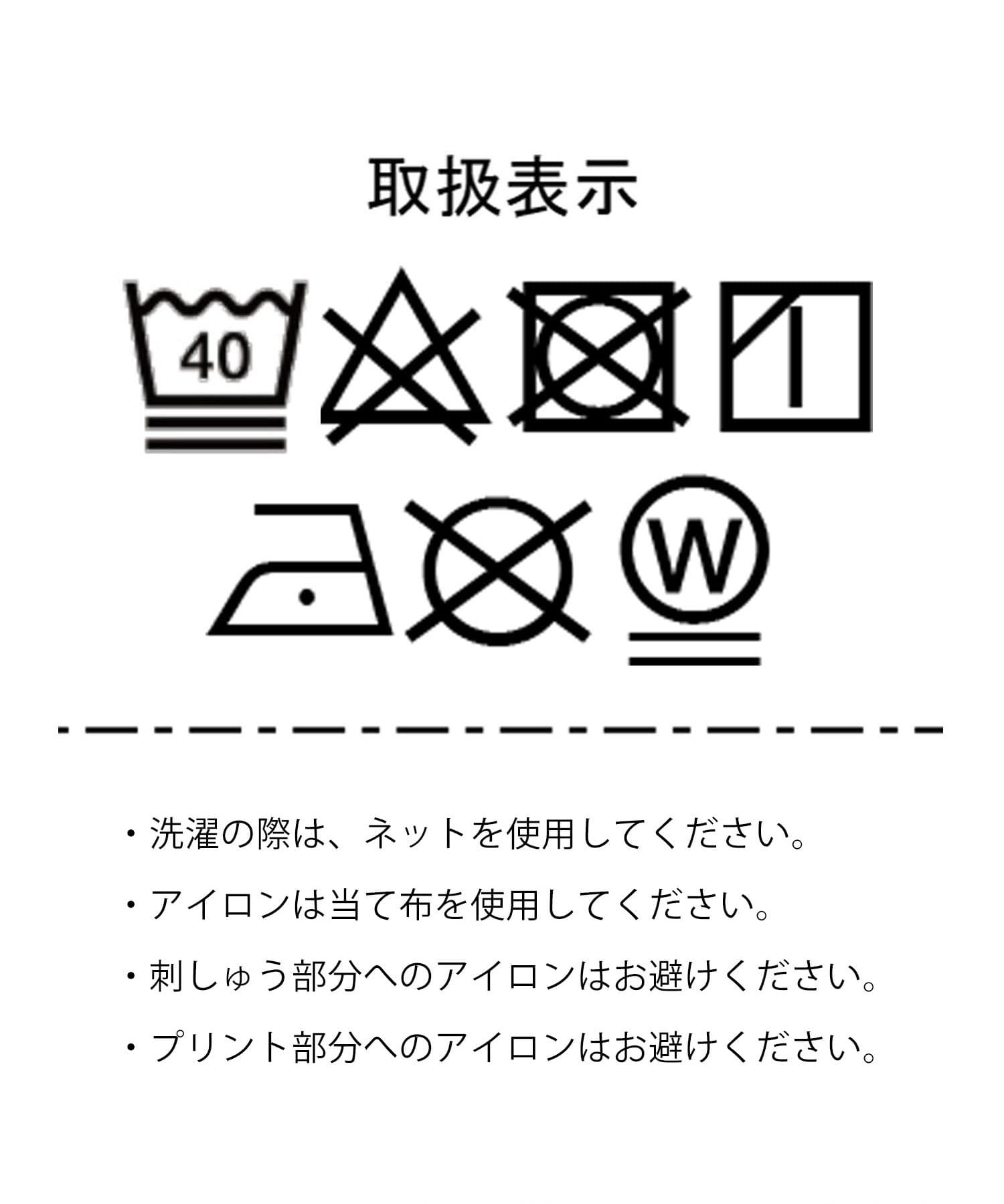 DISCOAT(ディスコート) 【WEB限定】ポイント刺繍ラグランワンピース
