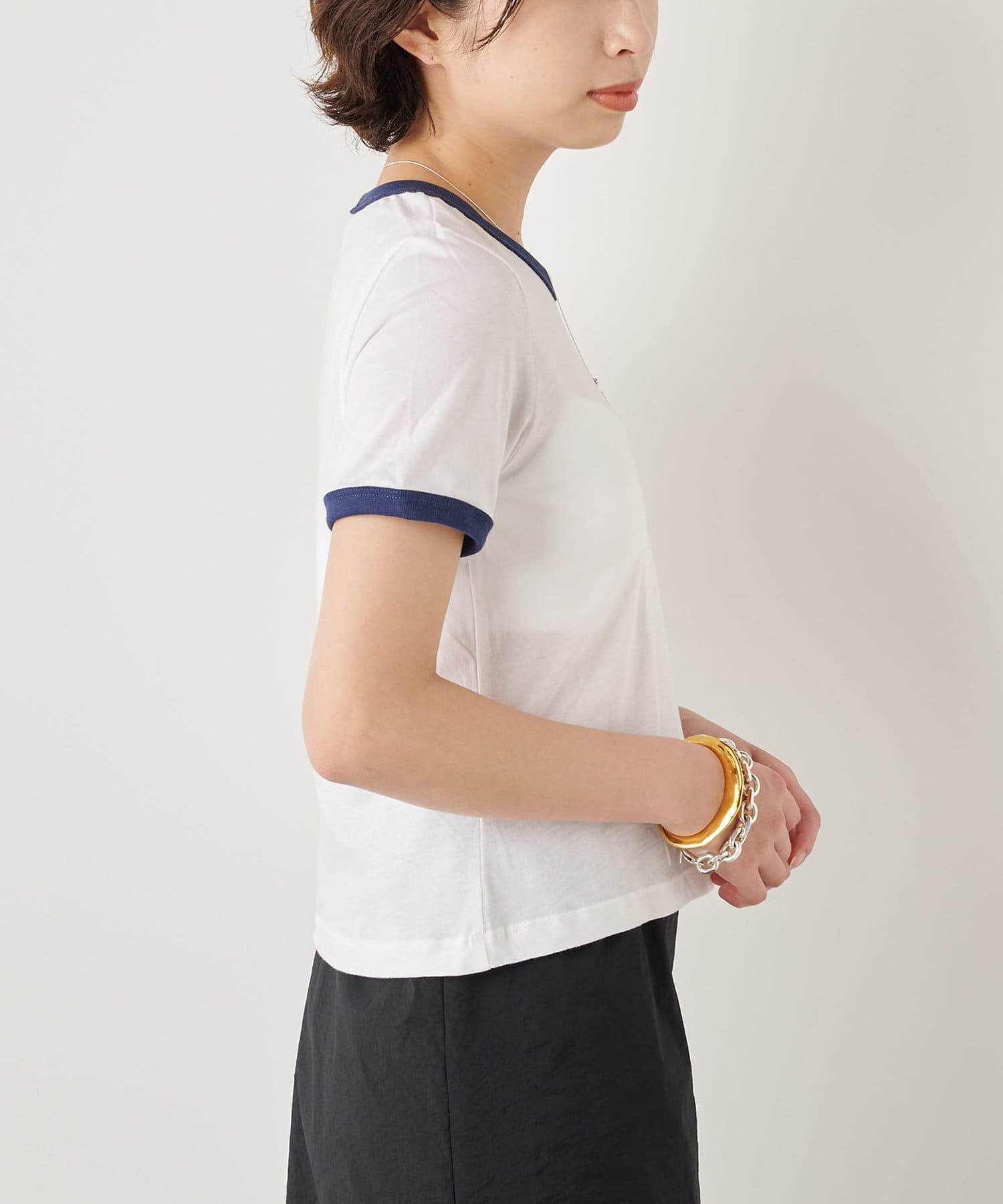 Sporty&Rich】リンガーTシャツ | Whim Gazette(ウィム ガゼット