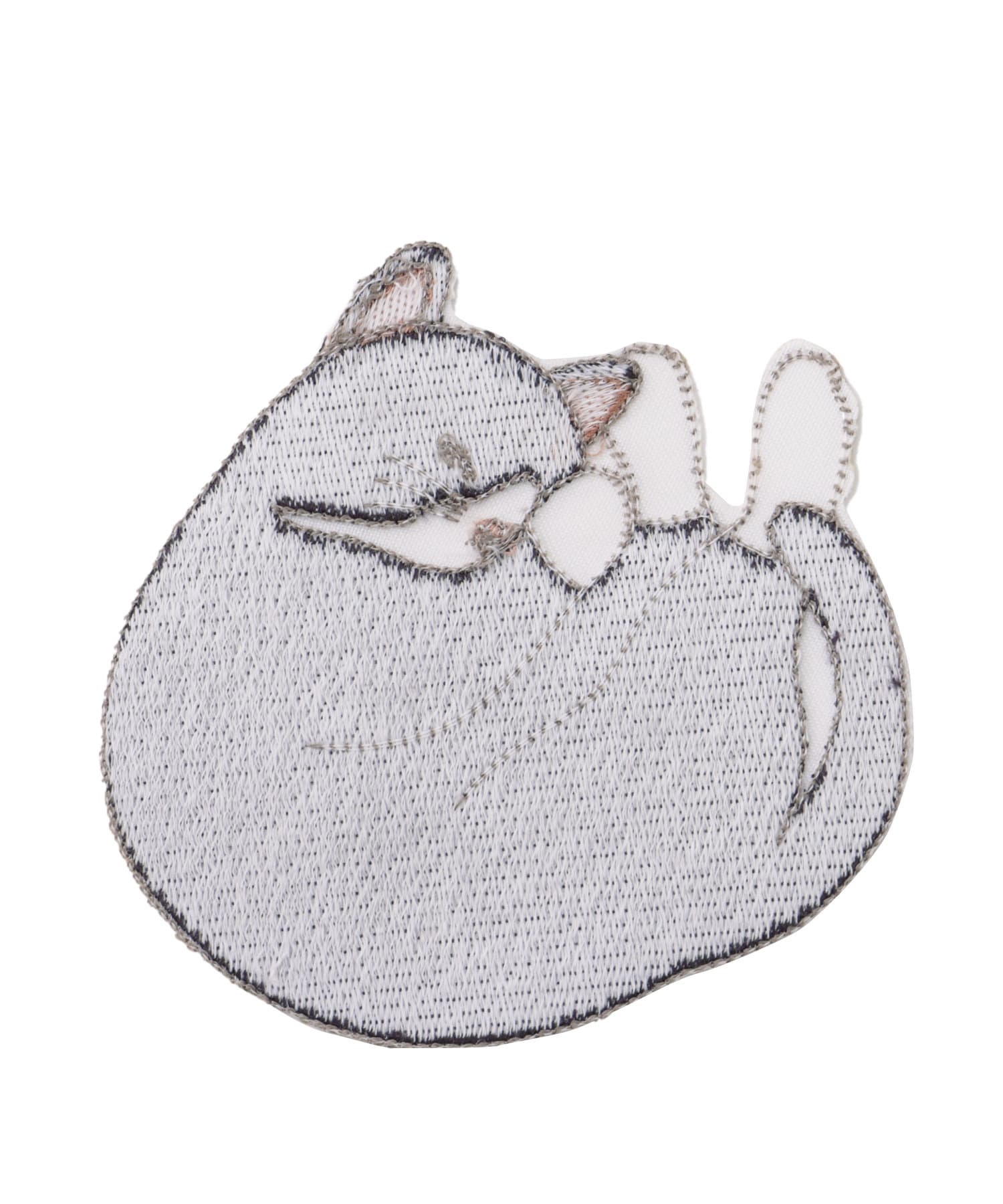 salut!(サリュ) 【cats】眠る猫のドイリー10cm（ハチワレ）