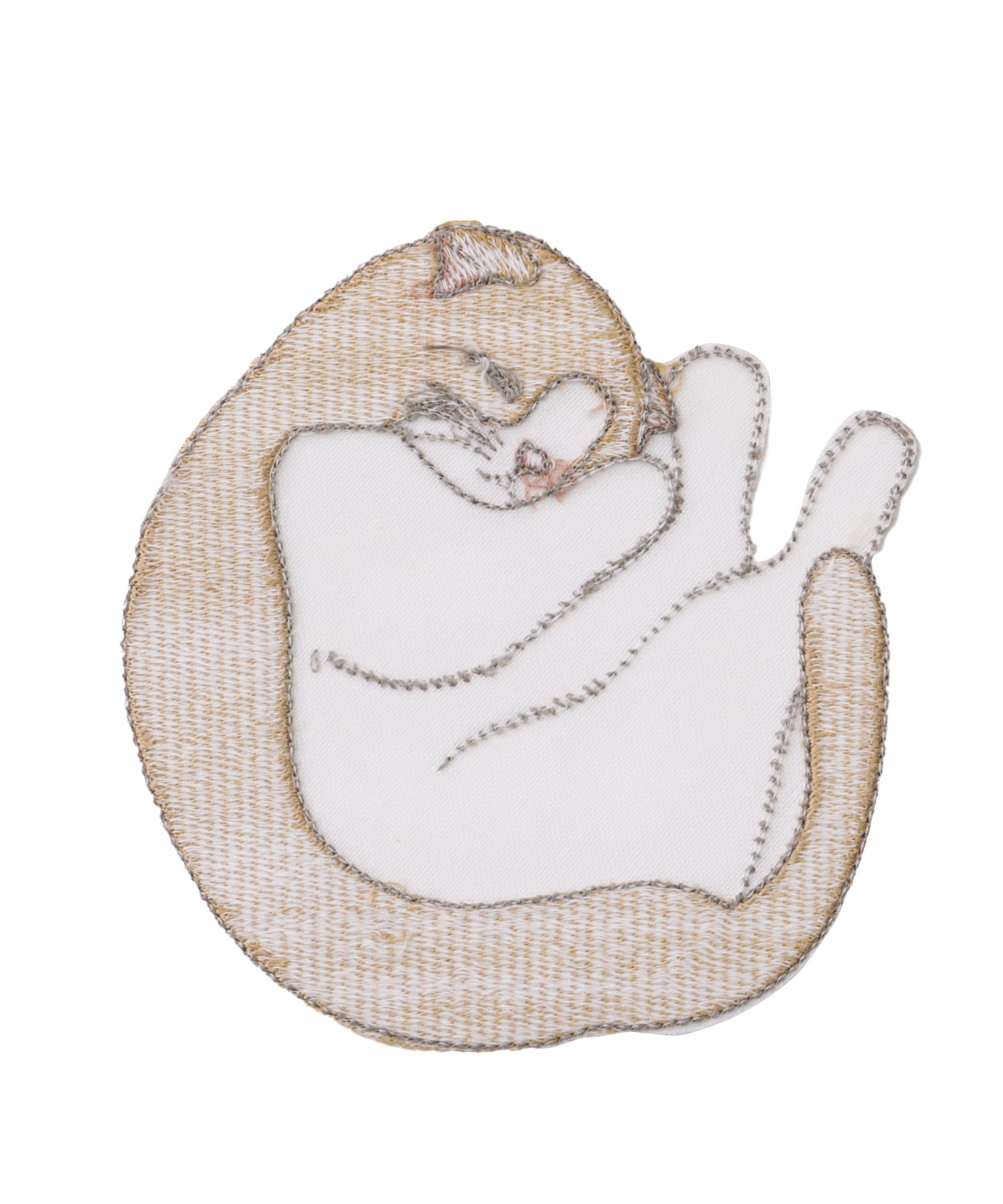 salut!(サリュ) 【cats】眠る猫のドイリー10cm（タレミミ）