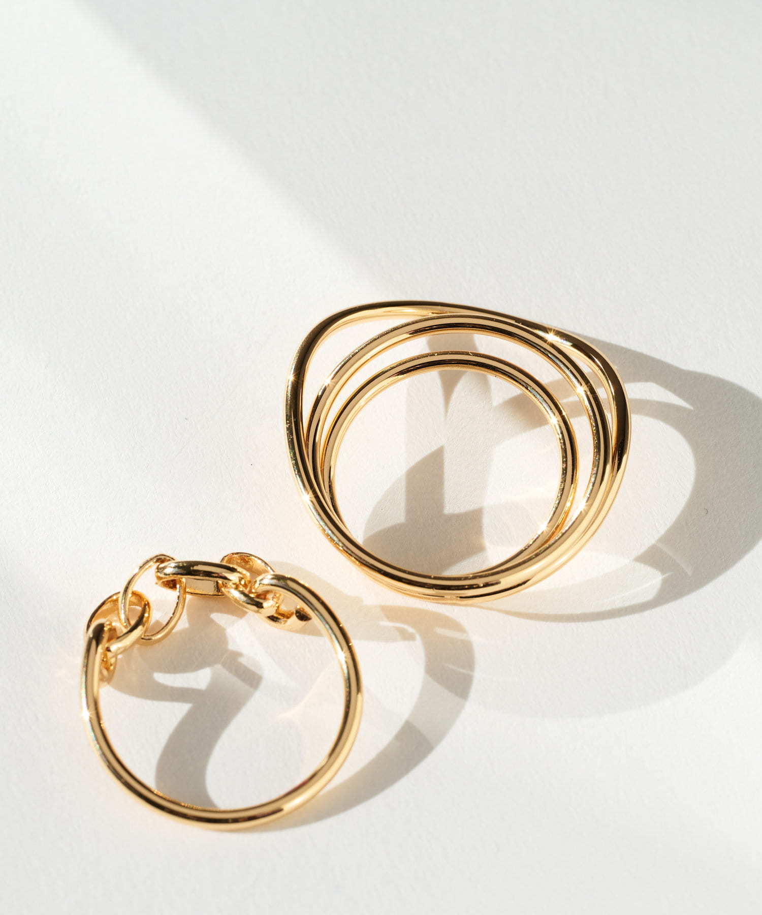 un dix cors(アンディコール) 【GOLDY（ゴールディ）】２SETリング