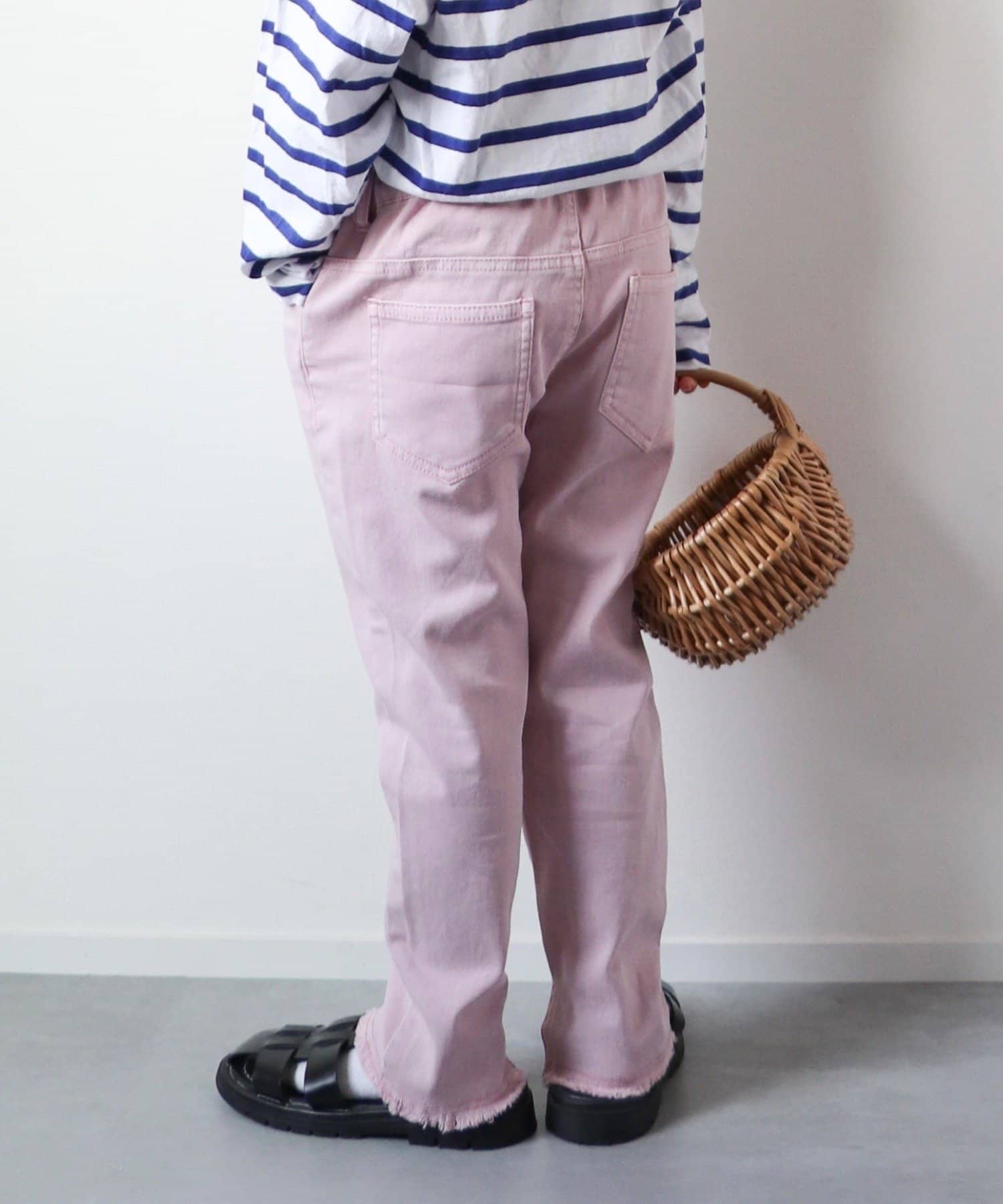 KIDS】むら染めフェードカラー裾スリットフリンジレギパン CIAOPANIC TYPY(チャオパニックティピー)キッズ PAL  CLOSET(パルクローゼット) パルグループ公式ファッション通販サイト
